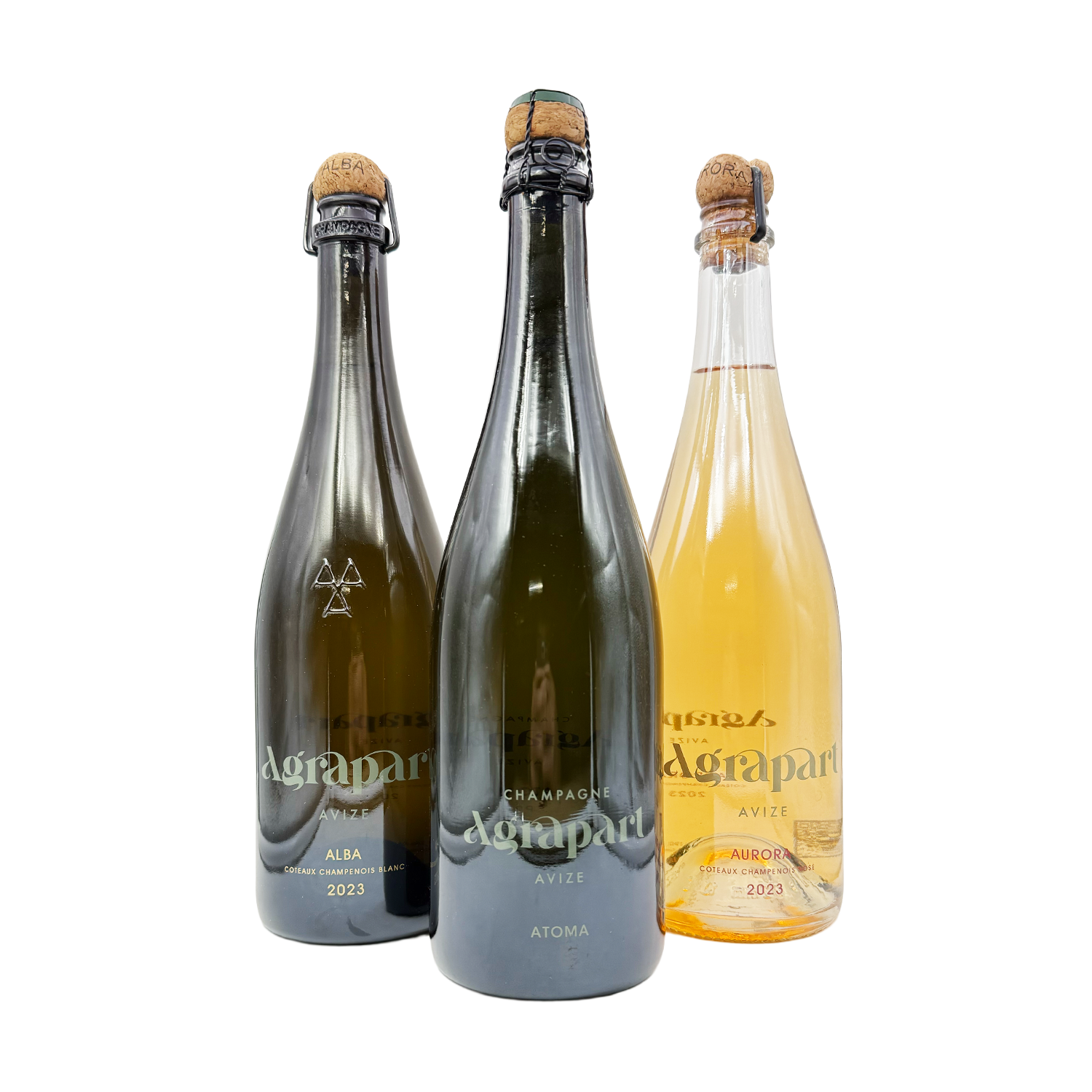 Selezione Agrapart - Champagne Atoma P22, Alba e Aurora 2023
