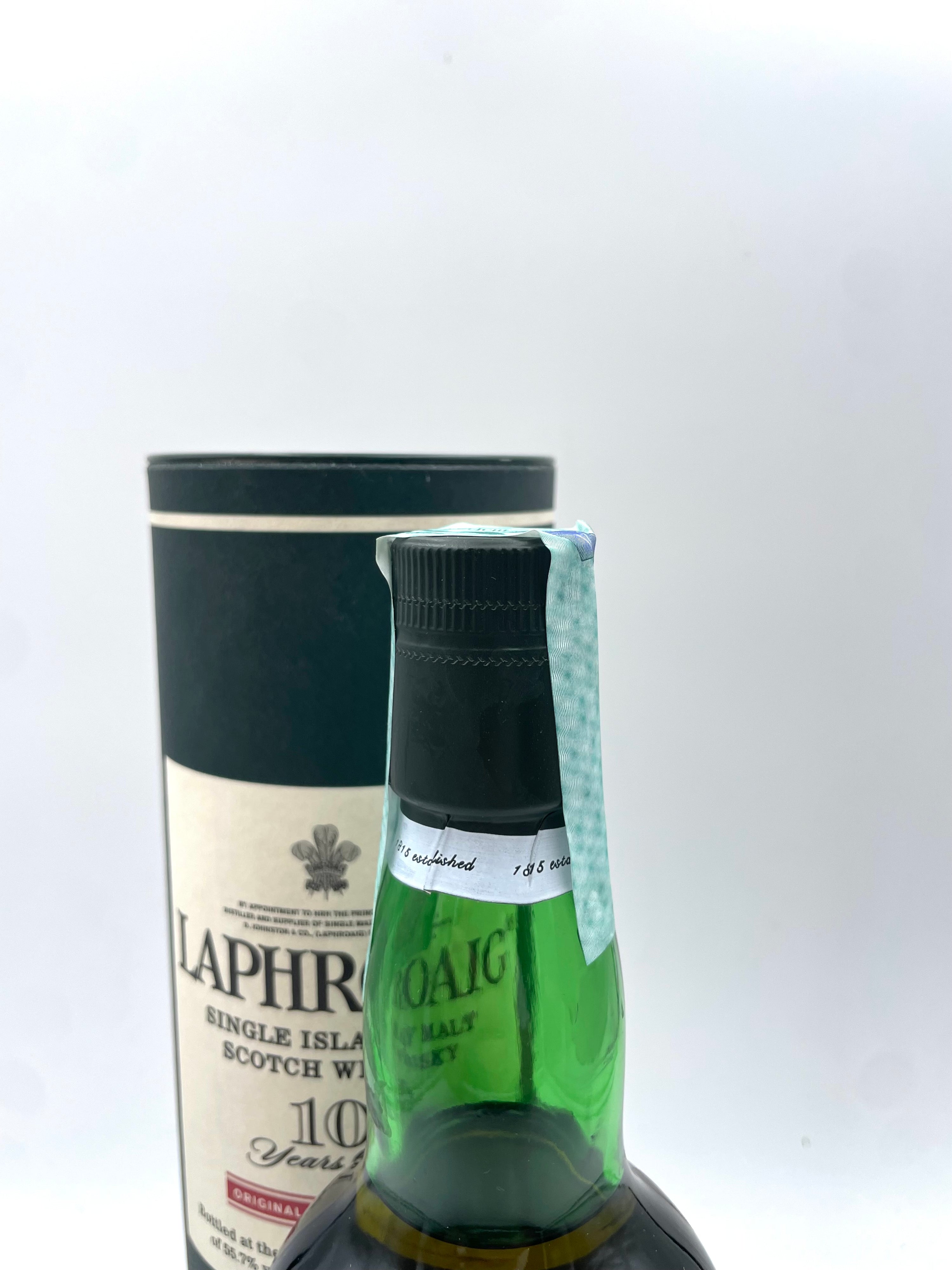 Laphroaig - 10 YO Original Cask Strength Single Islay Malt Scotch Whisky - 2000s