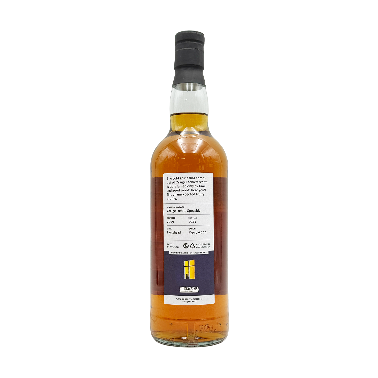 Craigellachie Distillery - Single Malt Scotch Whisky - 14 Years Old