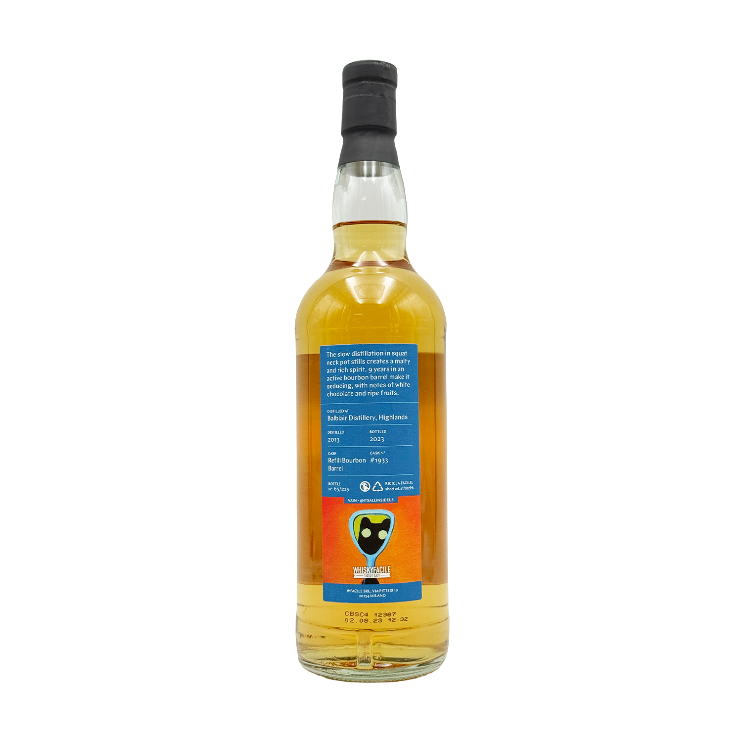 Balblair Distillery - Single Malt Scotch Whisky - 9 Years Old