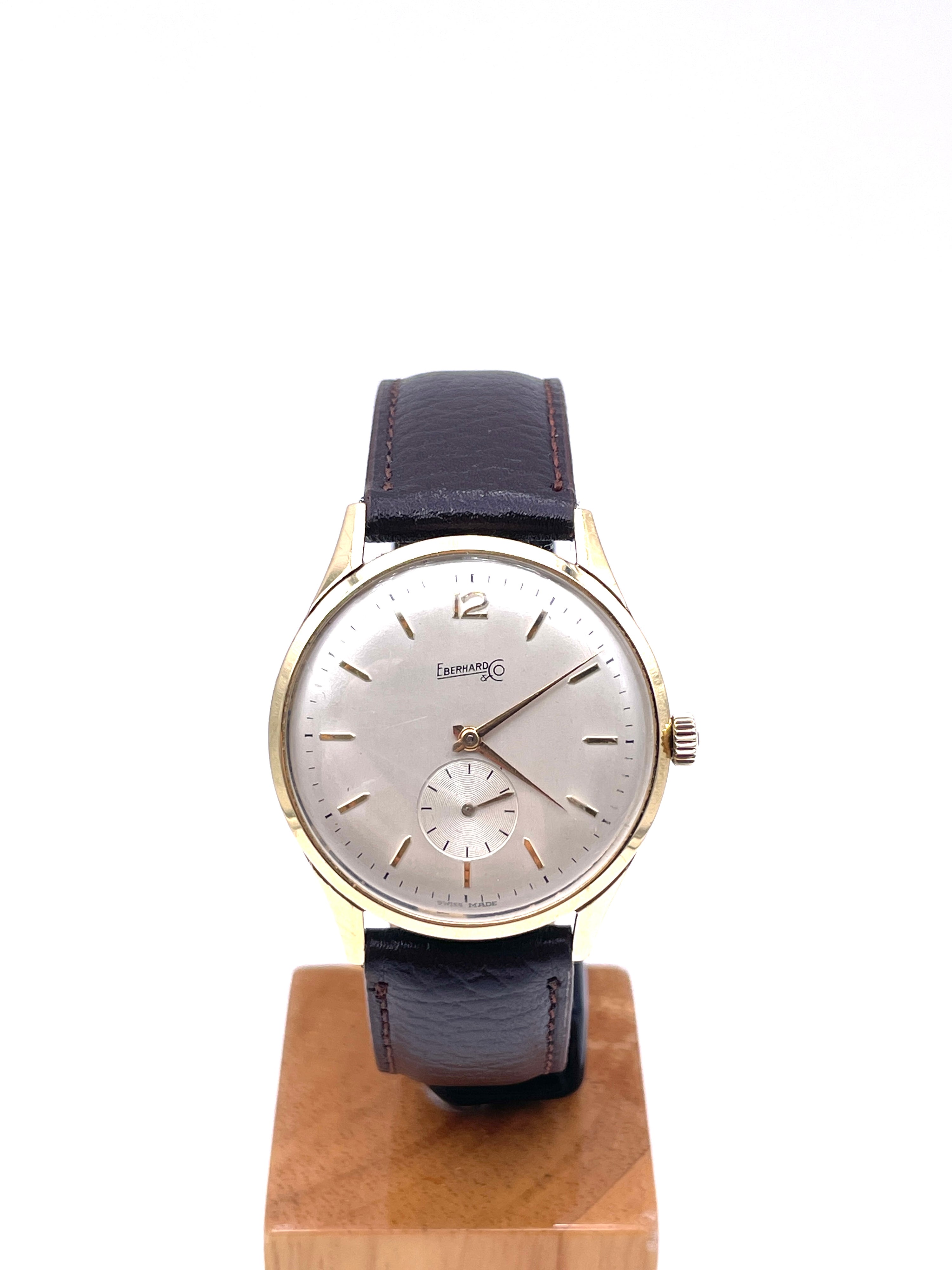 Eberhard - Oro 18K - Carica Manuale - Vintage - 31mm