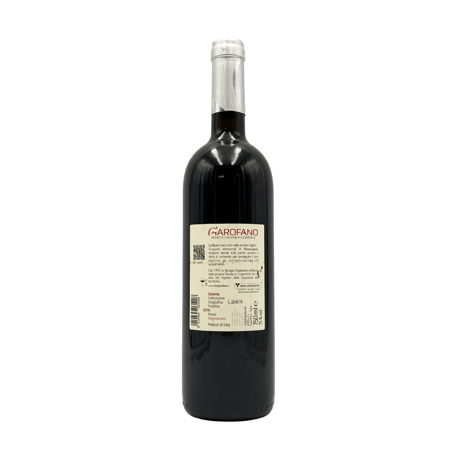 Severino Garofano - Le Braci Rosso Salento - 2016