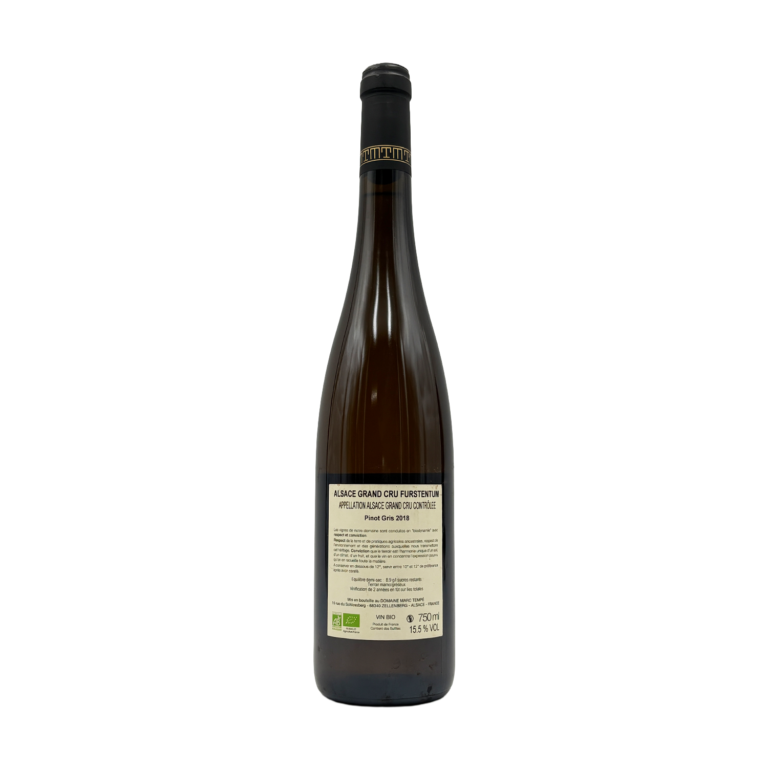 Marc Tempé - Grand Cru Furstentum Pinot Gris - 2018