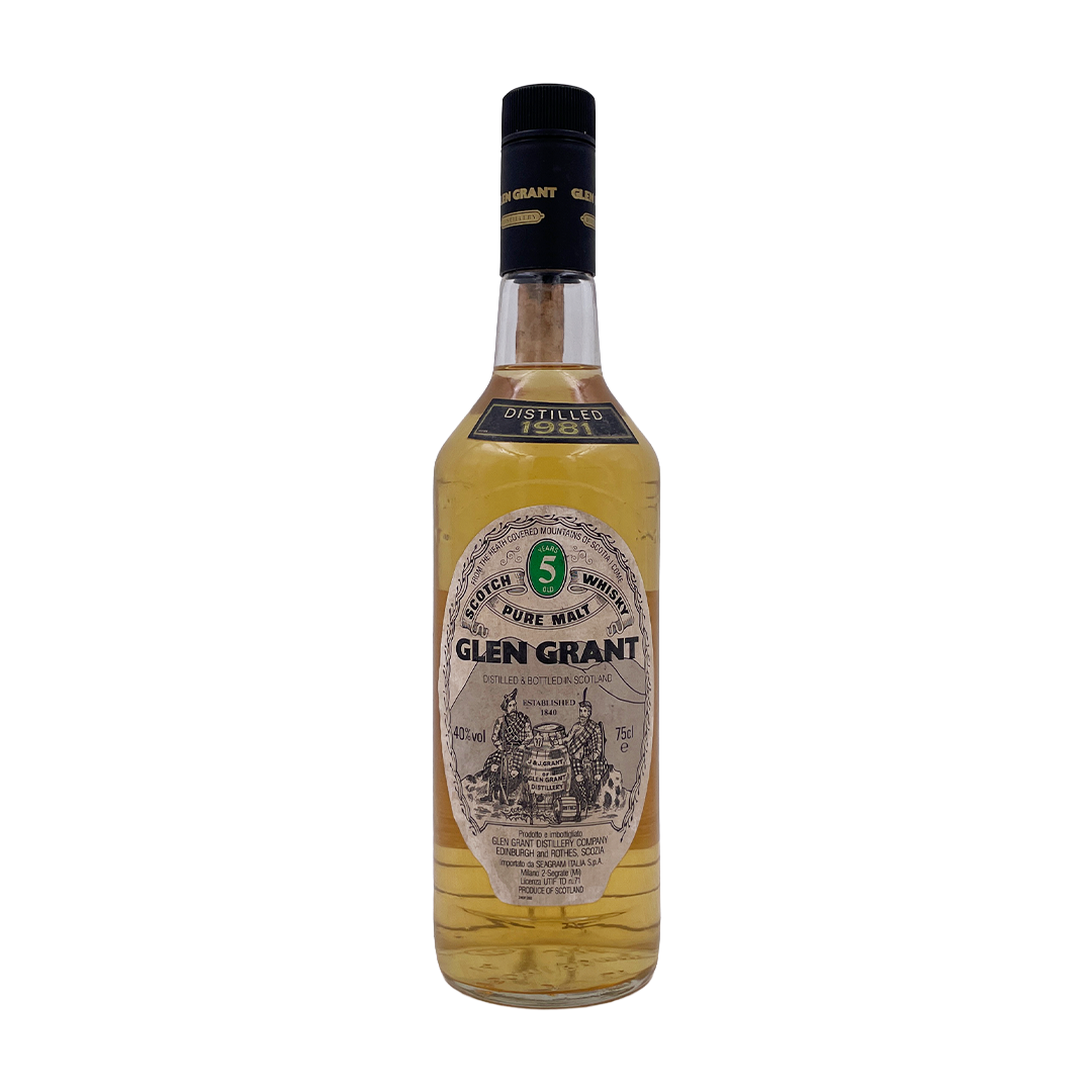 Glen Grant - Pure Malt Scotch Whiskey - 5 Years Old - 1981