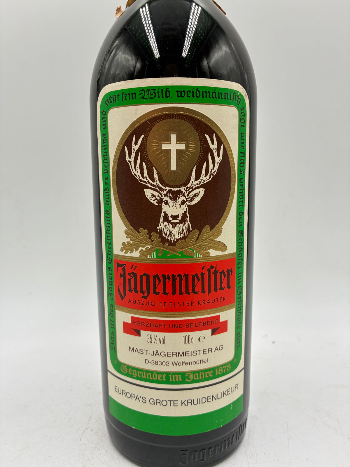 Jagermeister - Liquore d'erbe - Anni 90 - 1 L 35%