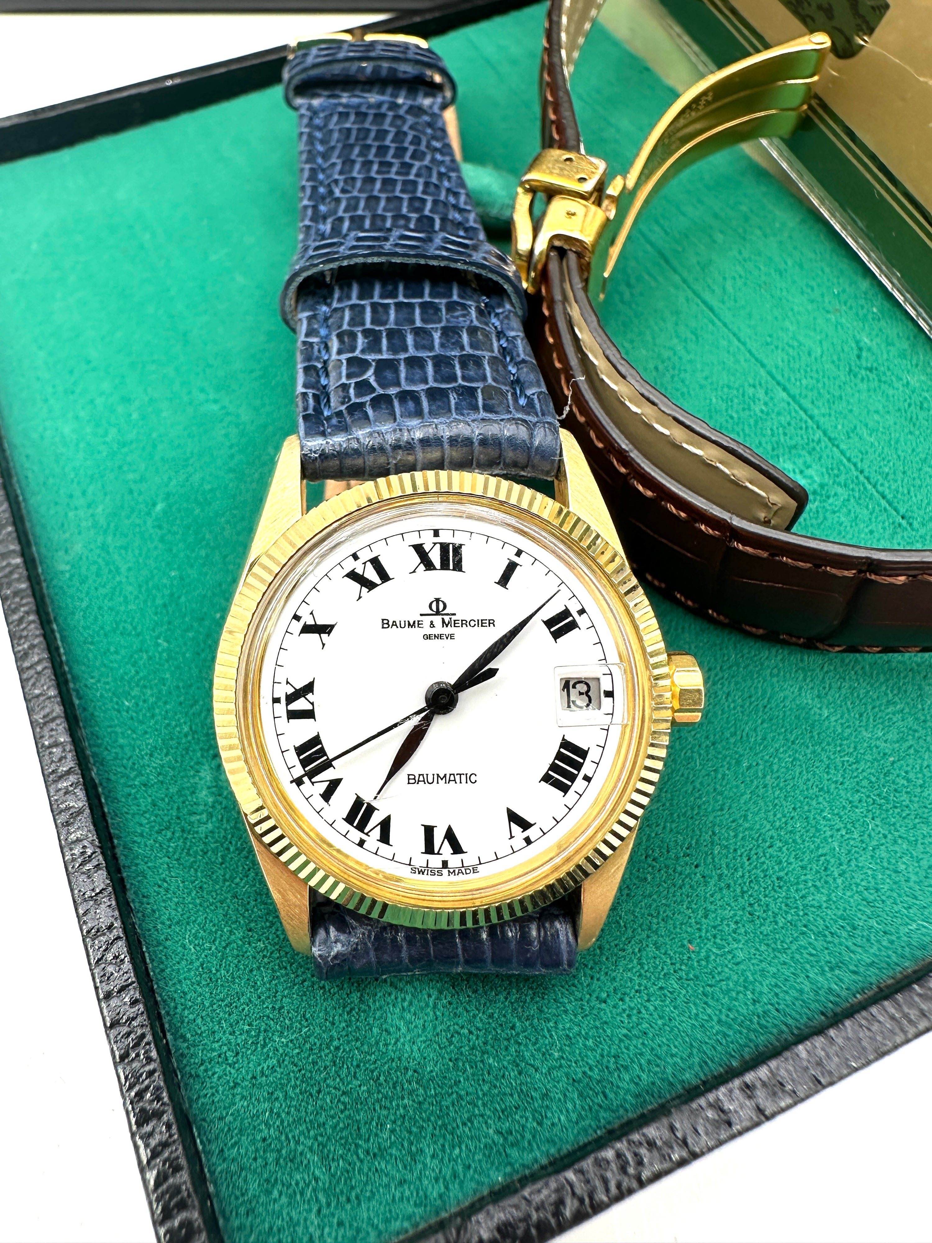 Baume & Mercier - Baumatic Oro 18K - Automatico - Fulle Set