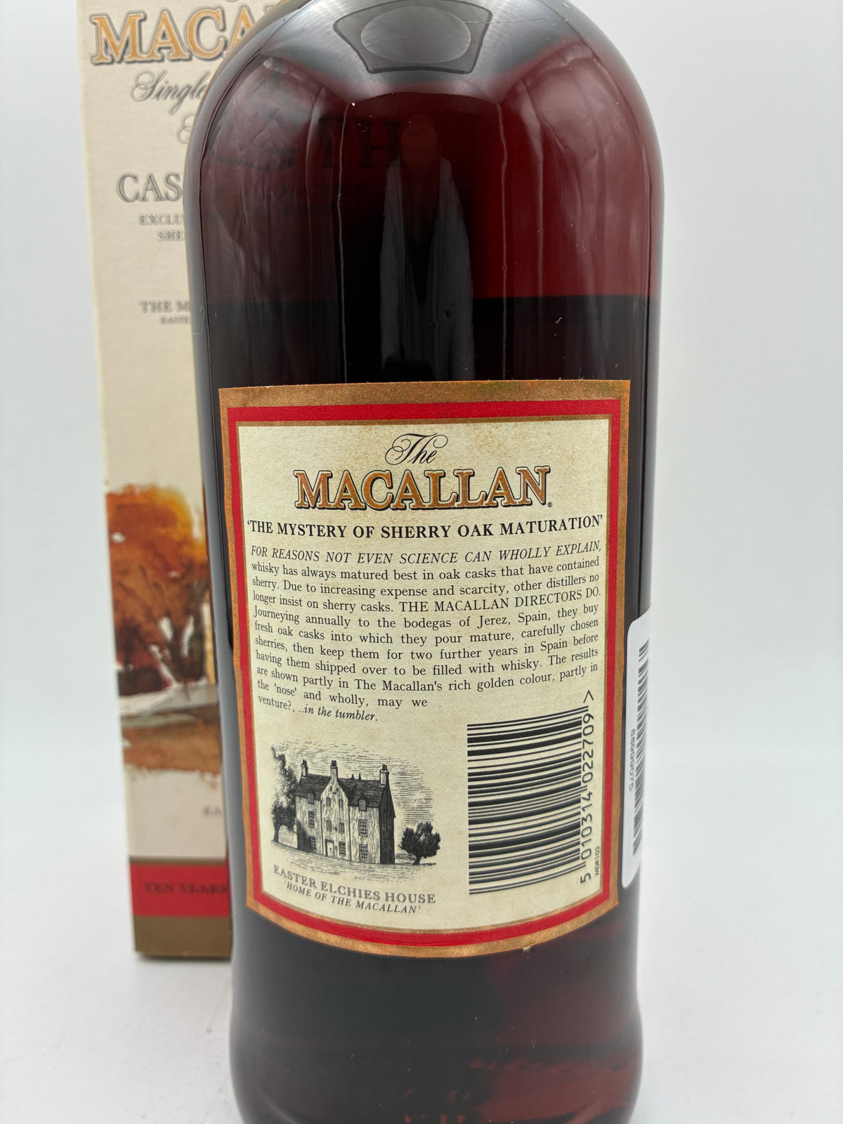 Macallan - Single Highland Malt Cask Strength Scotch Whisky 10 YO - Anni '1980s