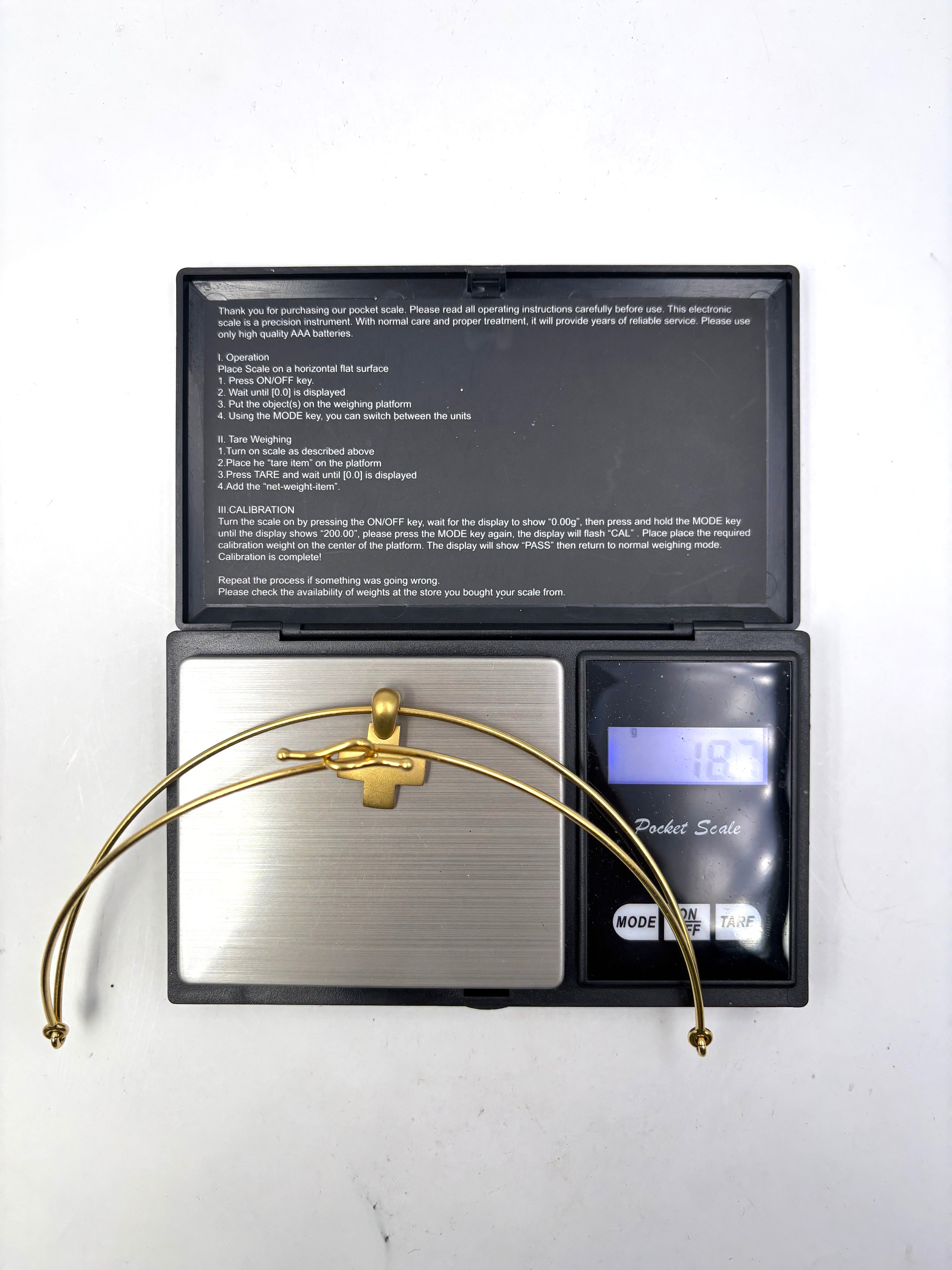 Pomellato - Collana con Ciondolo Croce in Oro Giallo 18K