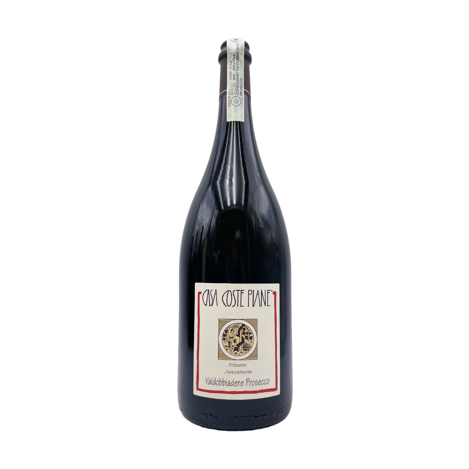 Casa Coste Piane - Valdobbiadene Prosecco Naturally Sparkling - Magnum