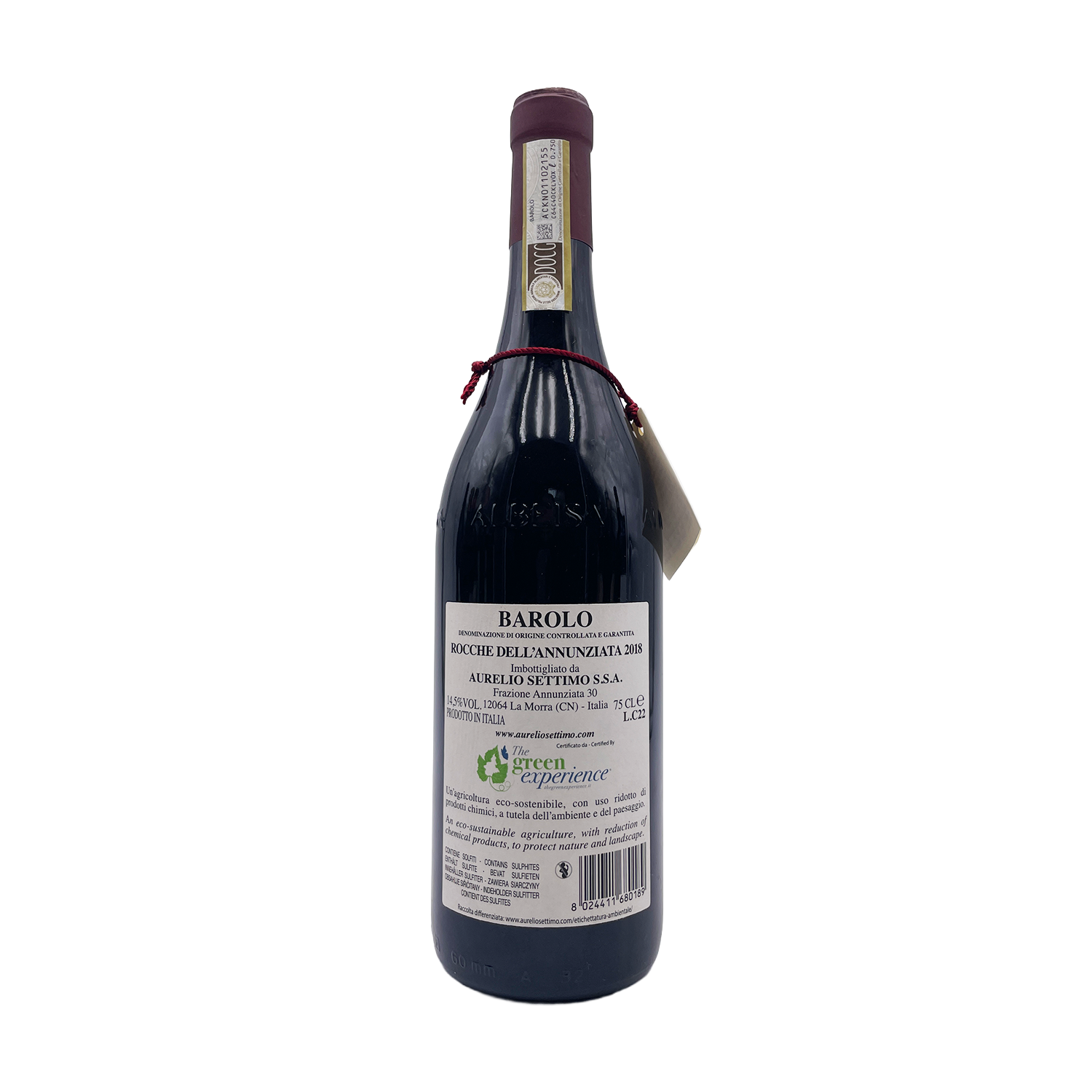 Aurelio Settimo - Barolo Rocche dell'Annuziata - 2018