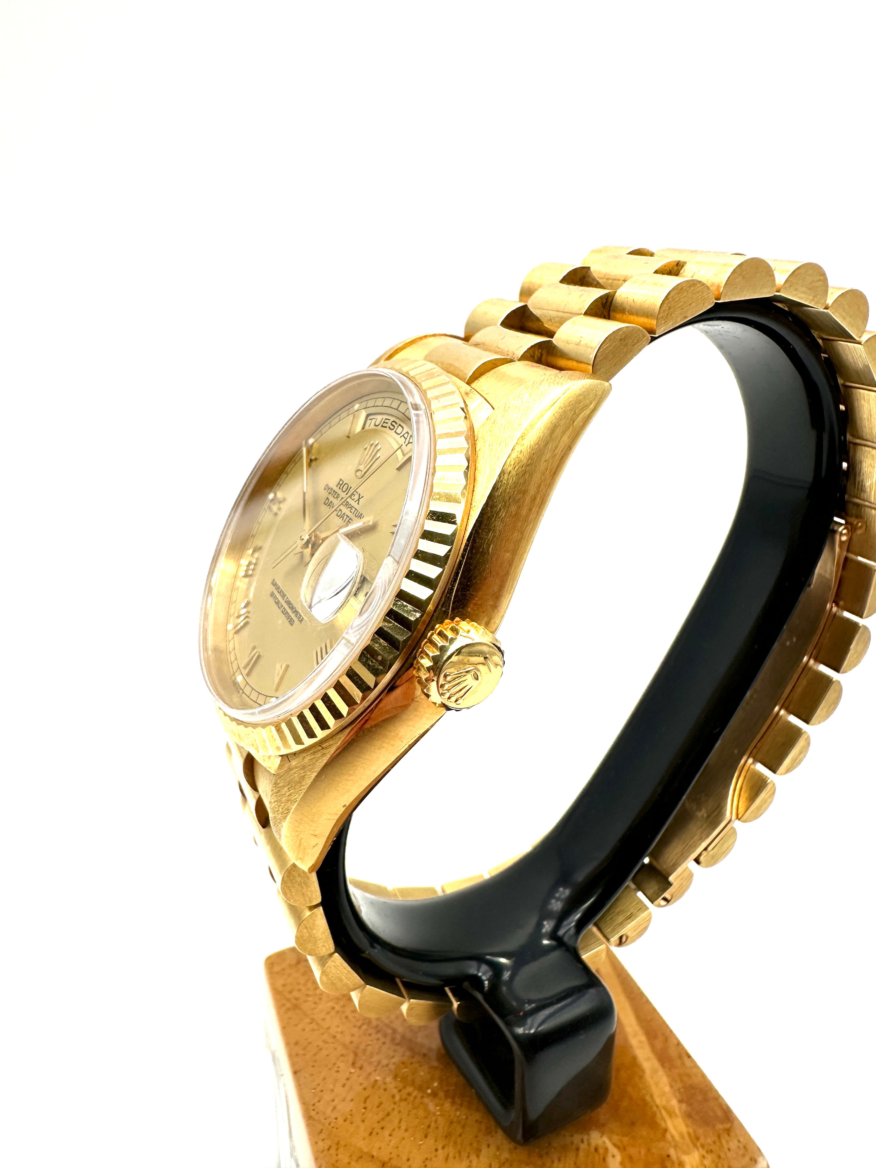 Rolex - Day Date President Oro 18K - 18238 - E296XXX - Bracciale Moderno