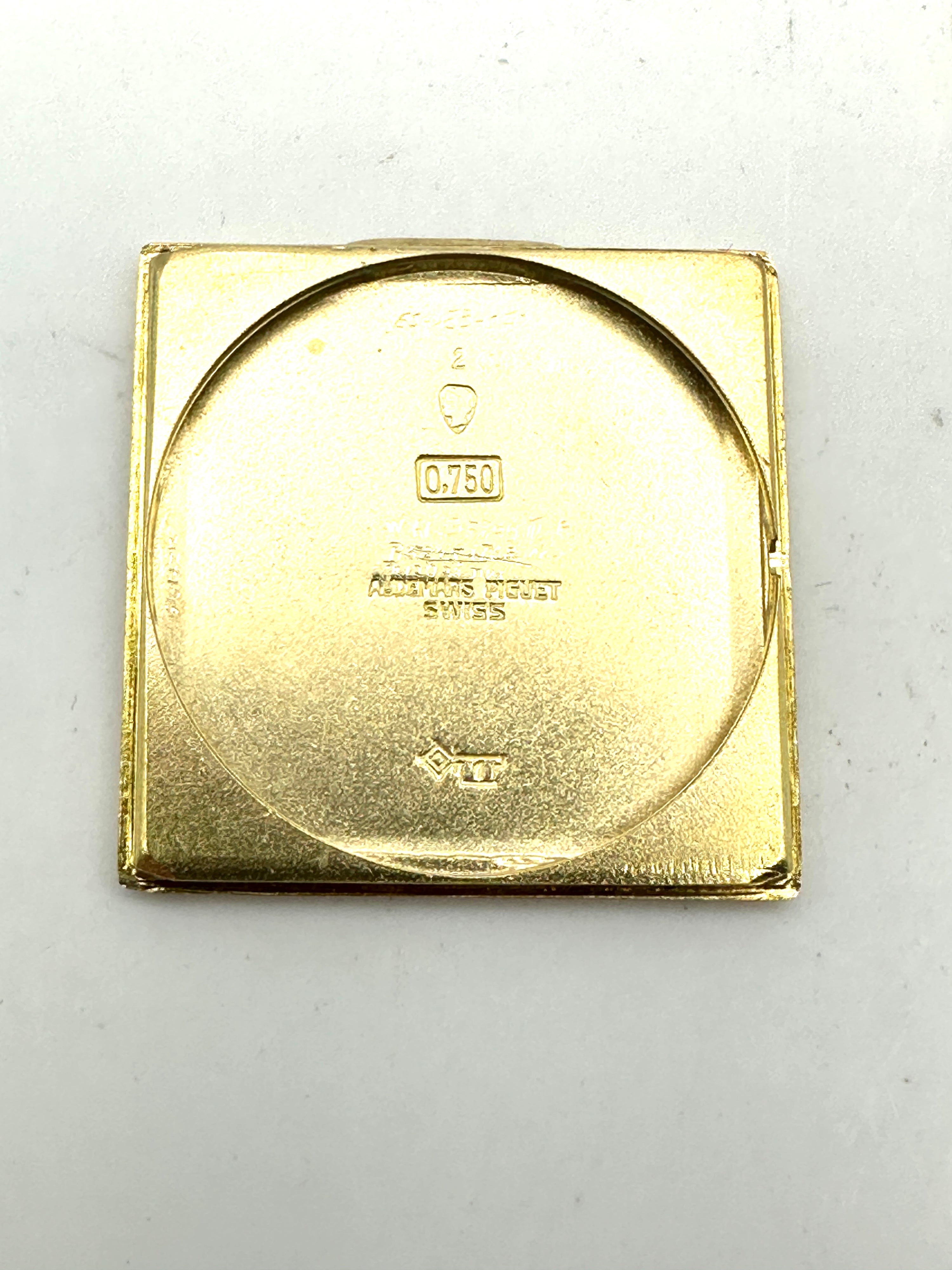 Audemars Piguet - Vintage - Oro 18K - Carica Manuale - Quadrato 25 mm