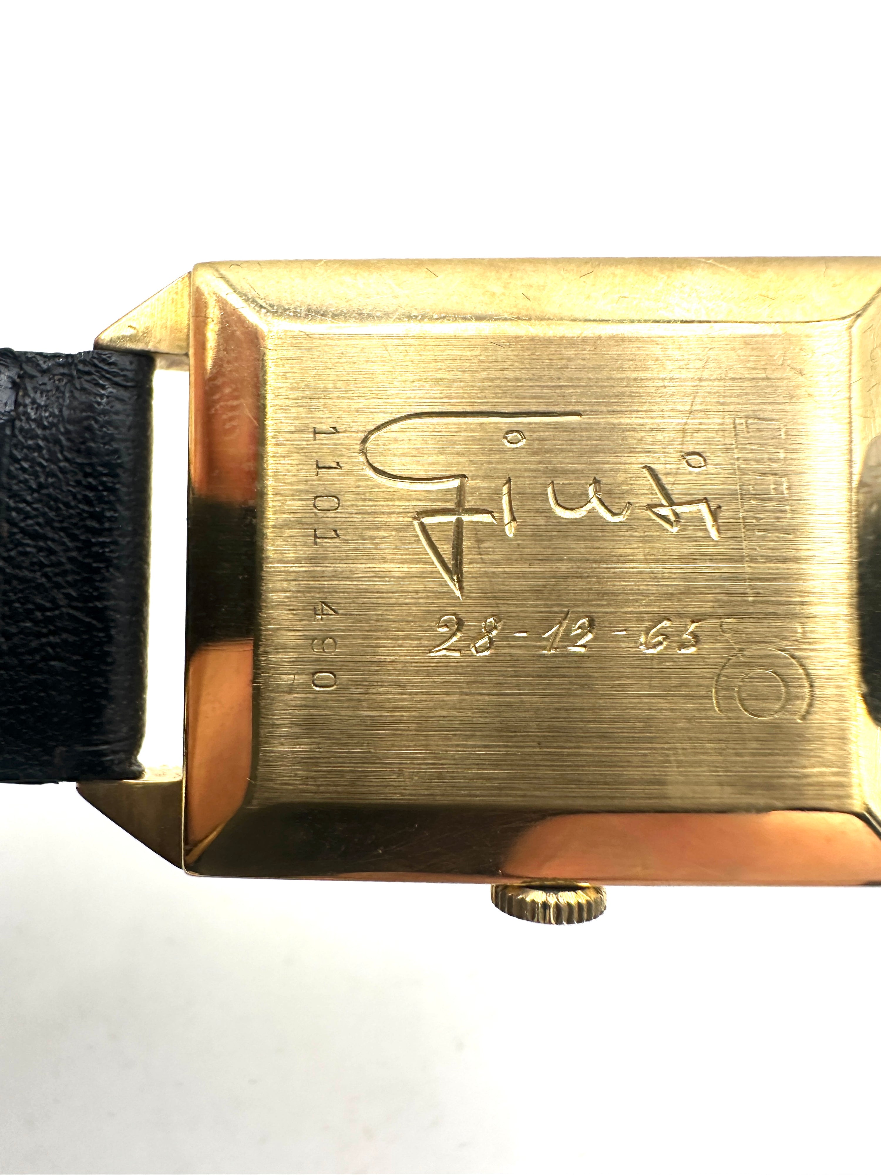 Eberhard & Co - Orologio Uomo Oro 18K - Manuale - Vintage Anni '60s