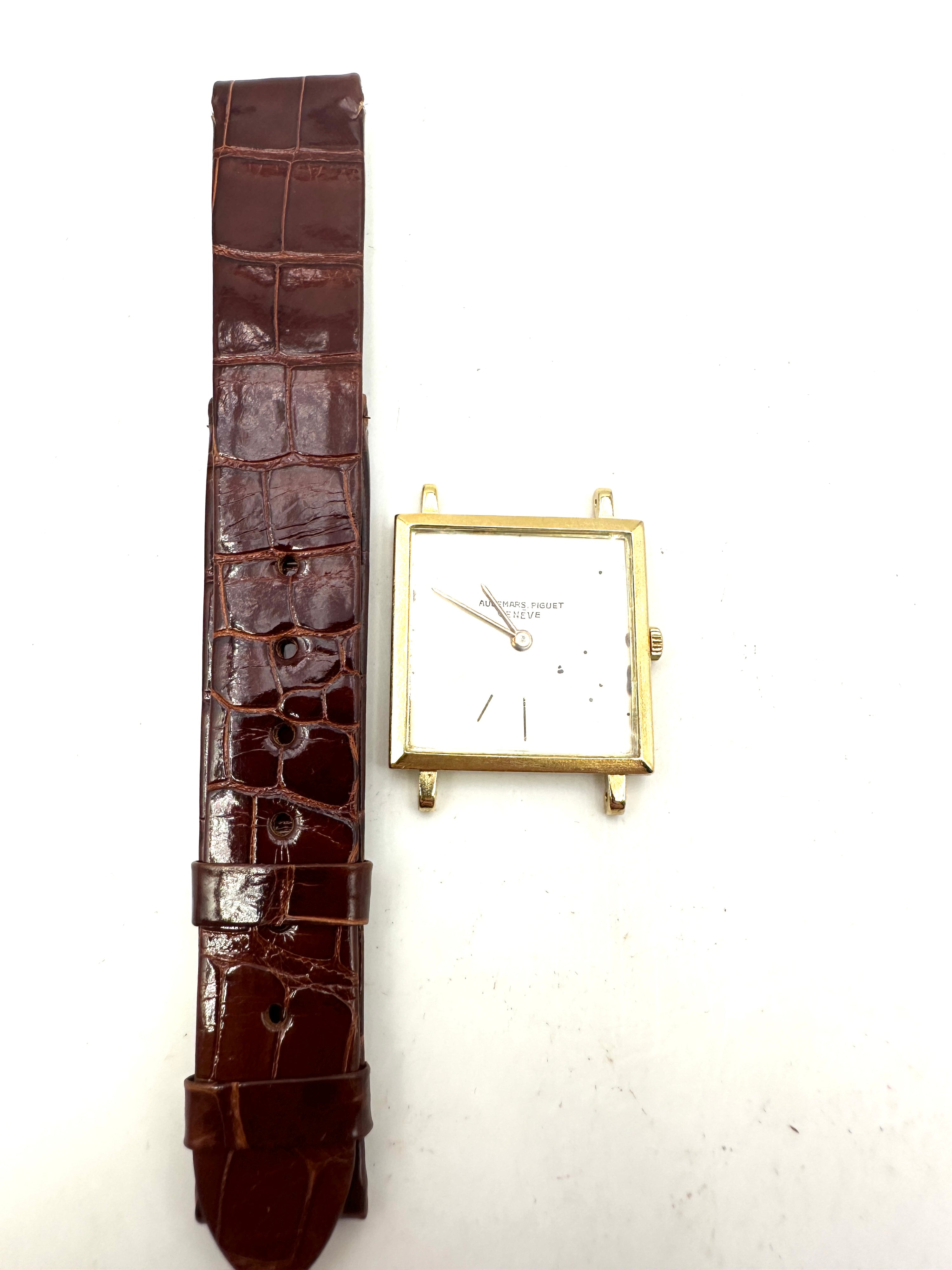 Audemars Piguet - Vintage - Oro 18K - Carica Manuale - Quadrato 25 mm