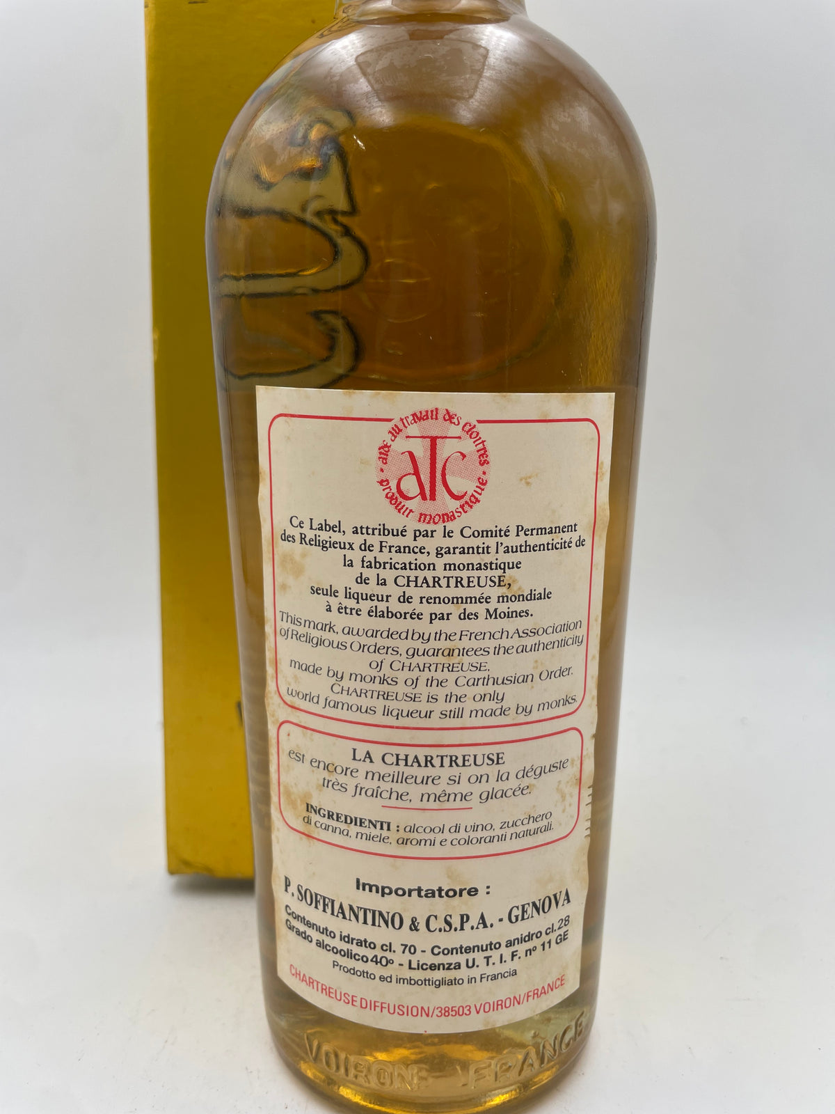 Chartreuse - Yellow - Liqueur - 1980s