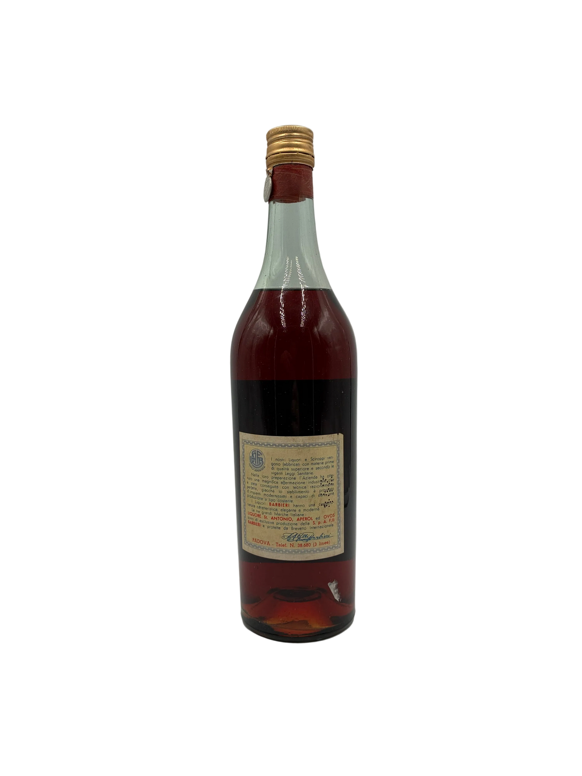 F.lli Barbieri - Bitter - Sigillo Stella Anni '50s - 1 L 35%
