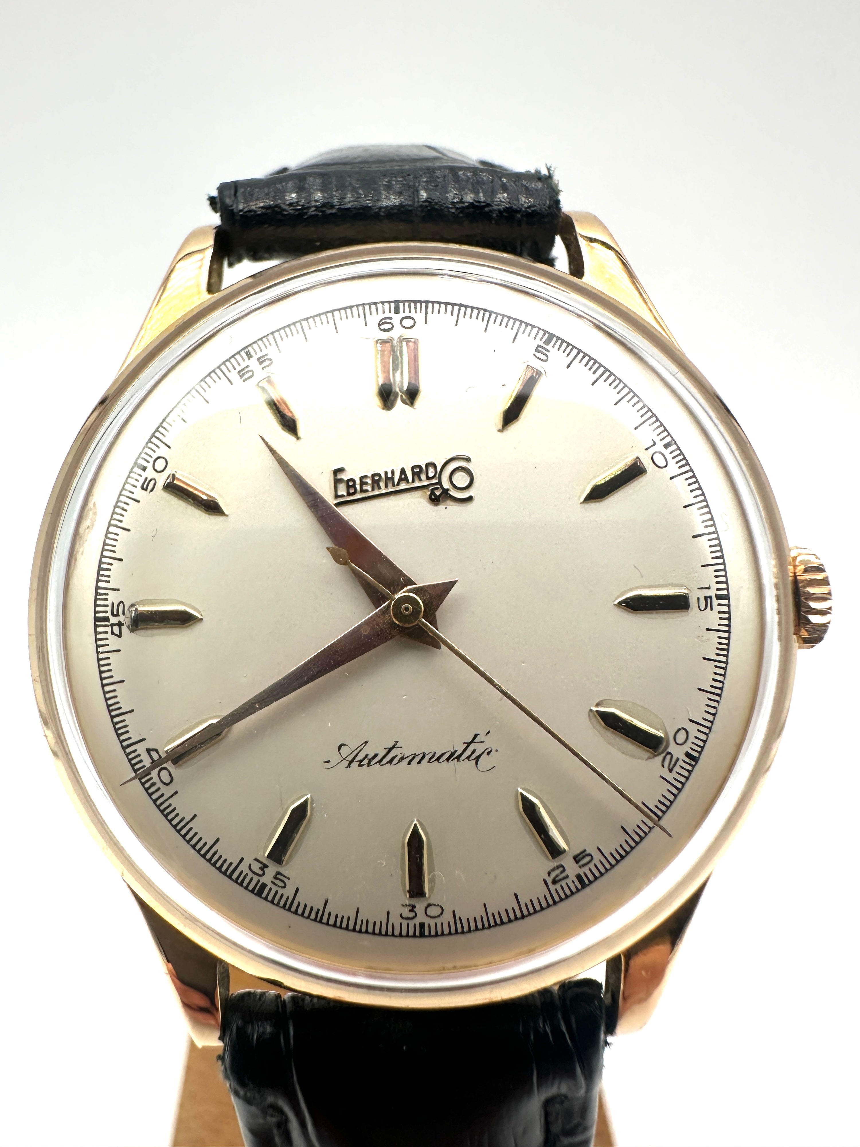 Eberhard & Co. - Automatico - Oro 18K - Vintage Uomo - 36 mm