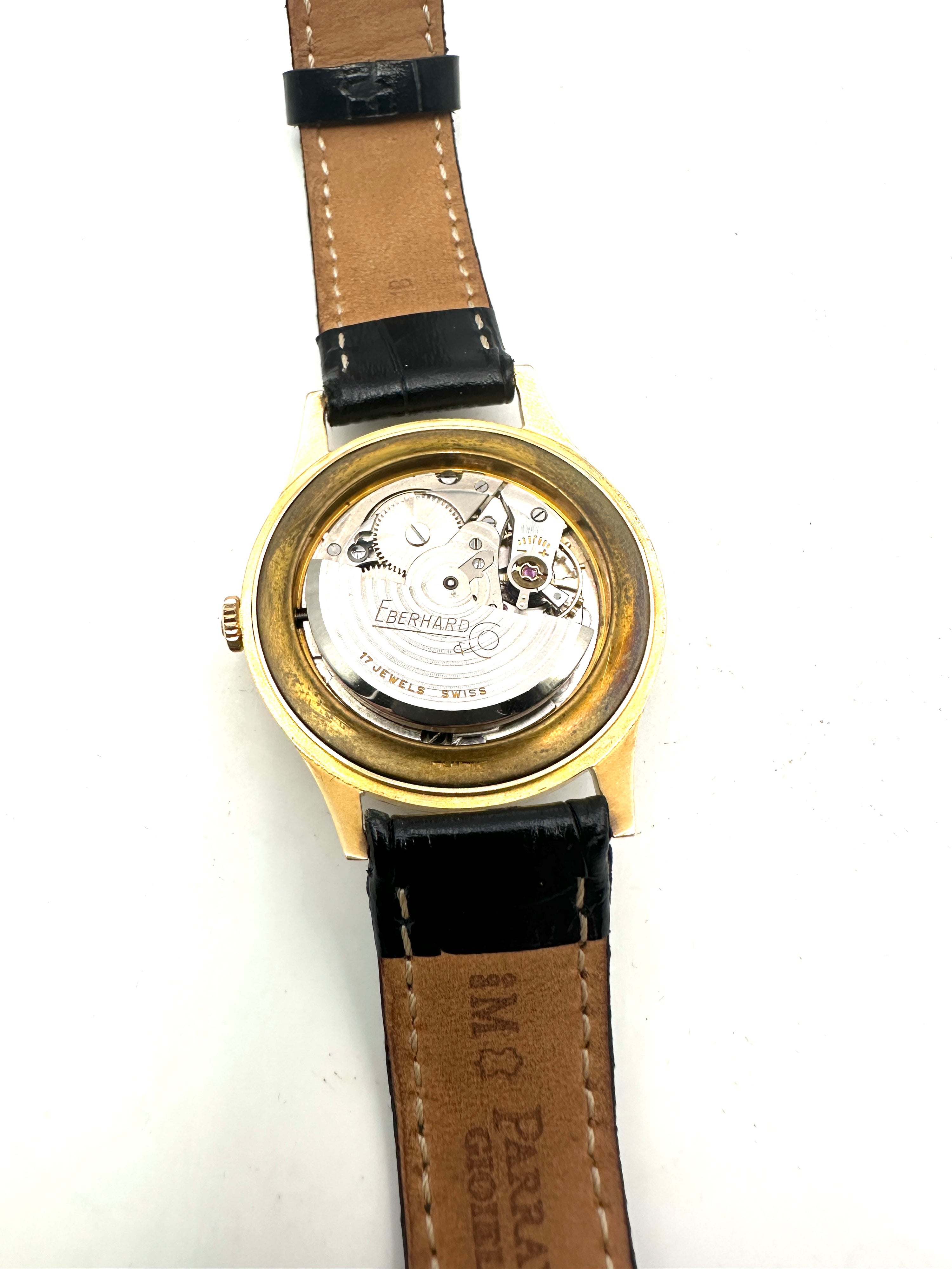 Eberhard & Co. - Automatico - Oro 18K - Vintage Uomo - 36 mm