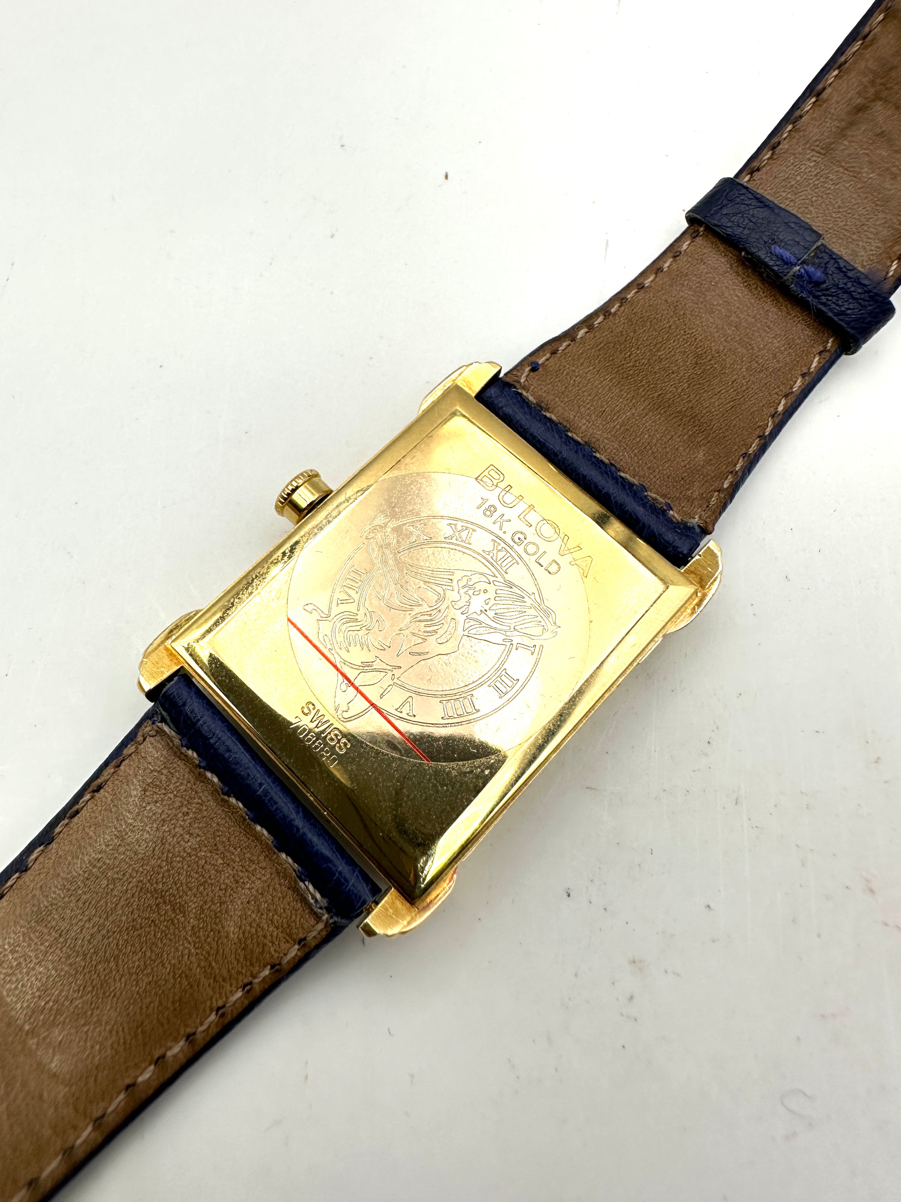 Bulova - Oro 18K - Calendario Completo Fasi Lunari - Swiss Made - Automatico