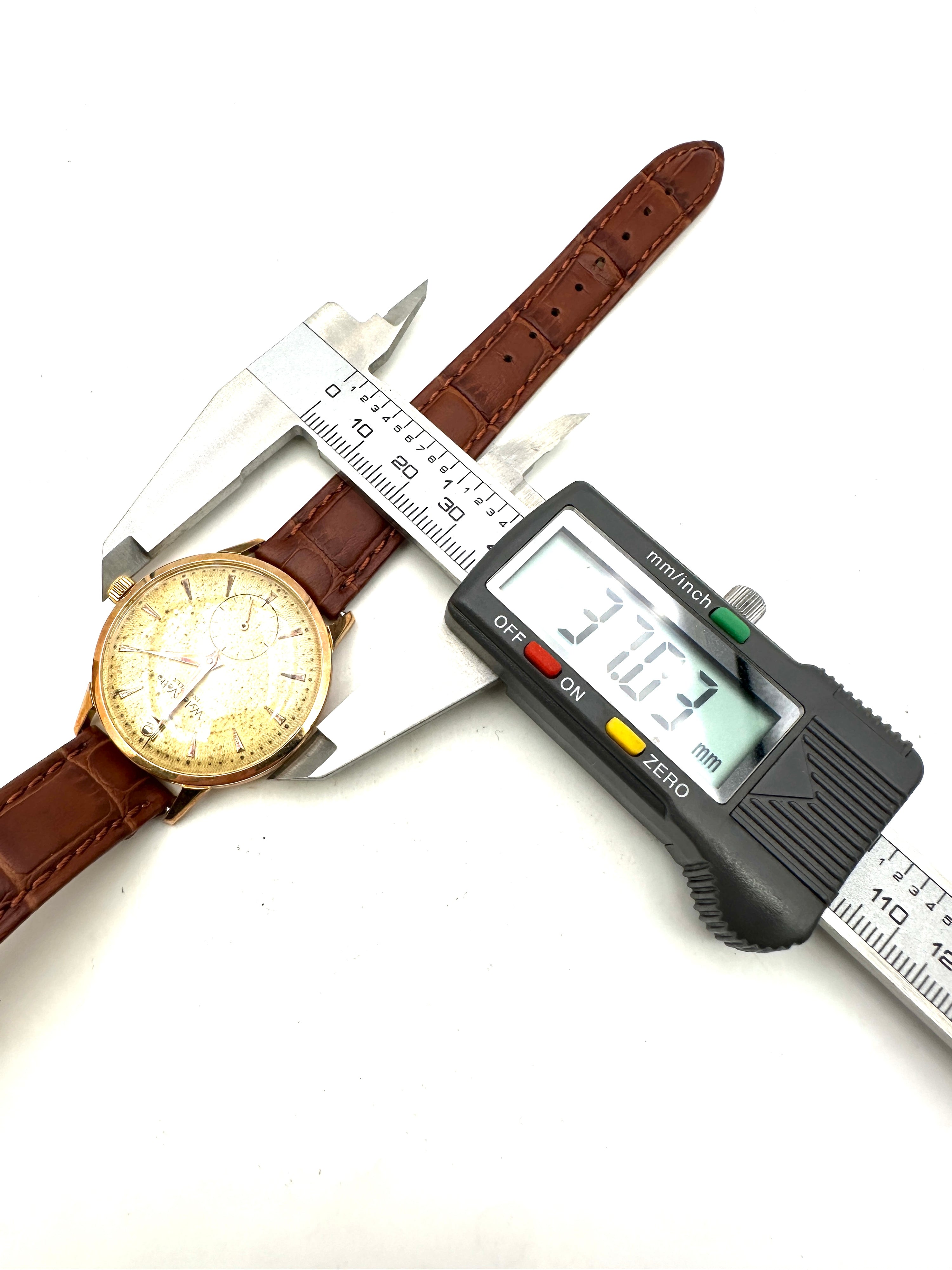 Wyler Vetta - Oro Massiccio 18K - Carica Manuale - Cal. Manifattura Anni '50 - Vintage