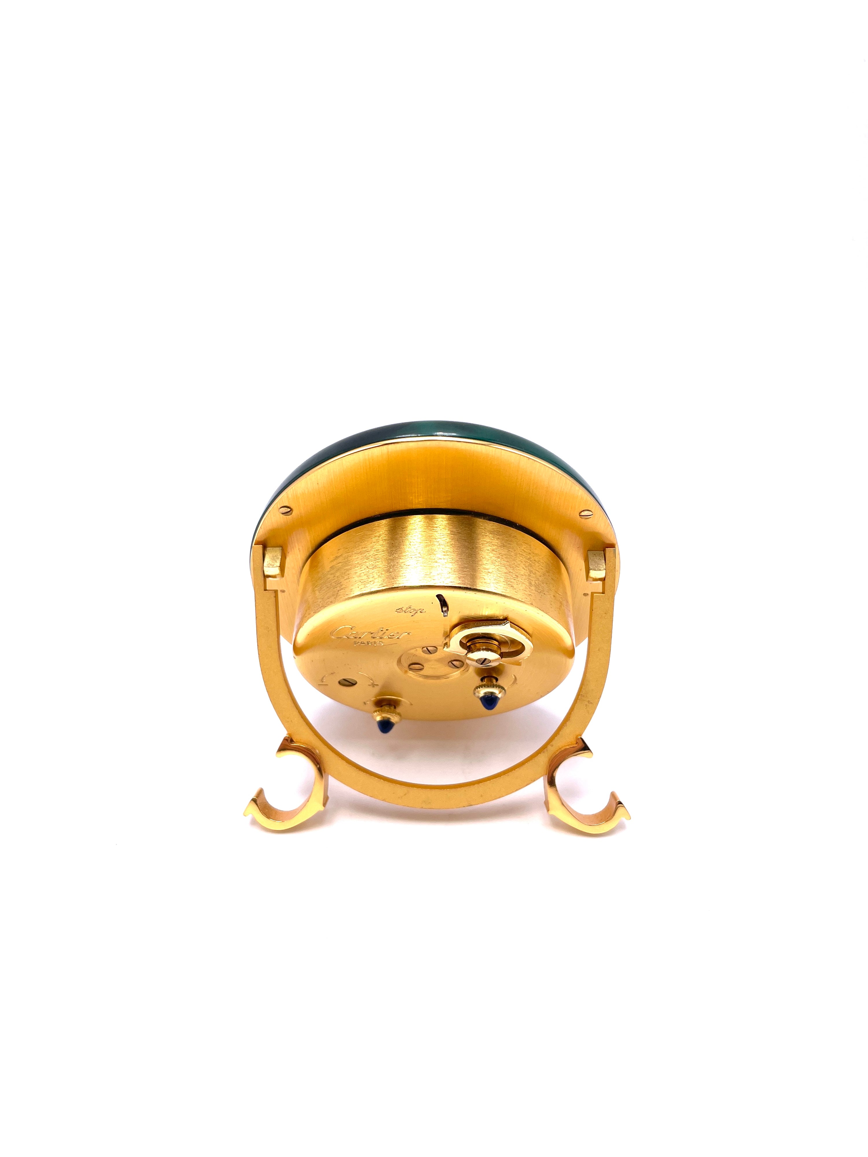 Cartier - Pendulette Ovale - Sveglia Meccanica