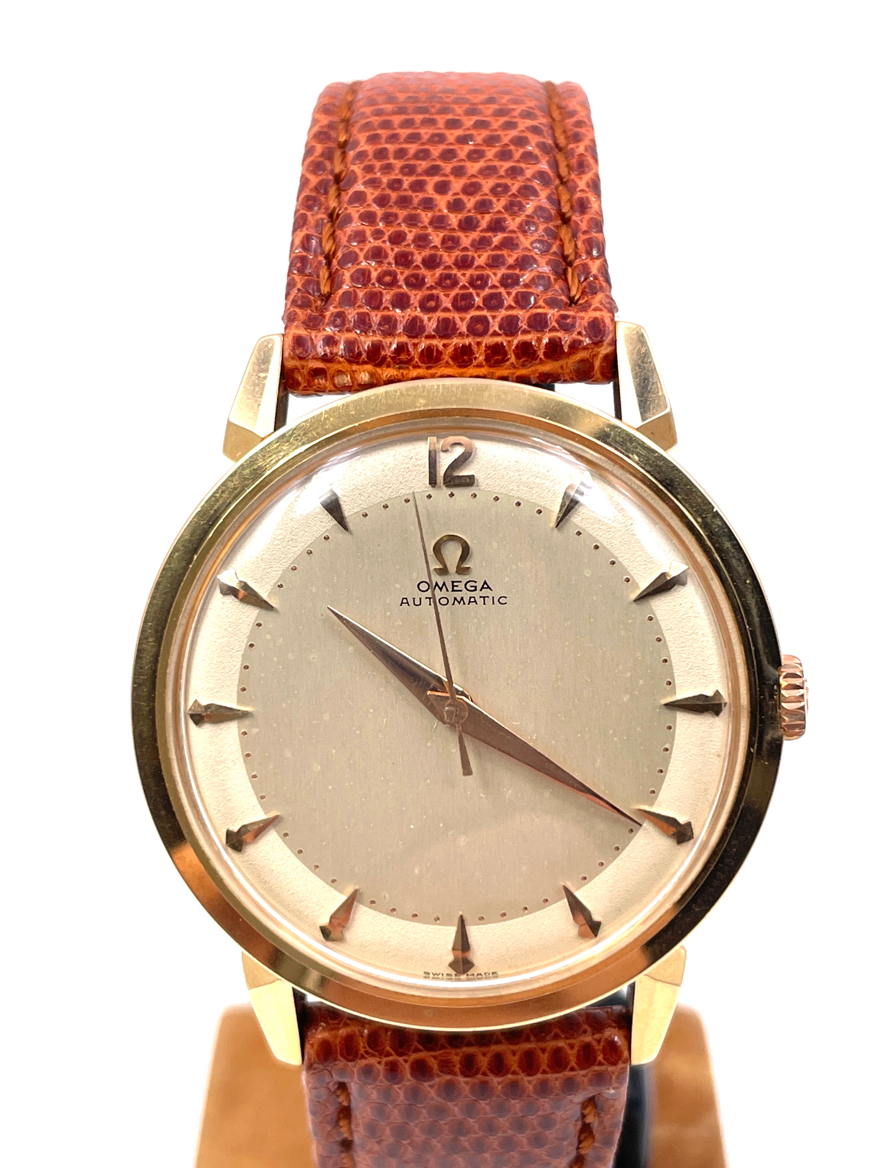 Omega - Automatico Oro 18K - Cal.354 Ref.2710 - Completo di Scatola e di Garanzia - Vintage