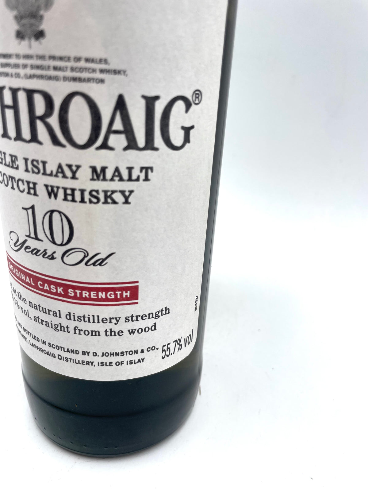 Laphroaig - 10 YO Original Cask Strength Single Islay Malt Scotch Whisky - 2000s