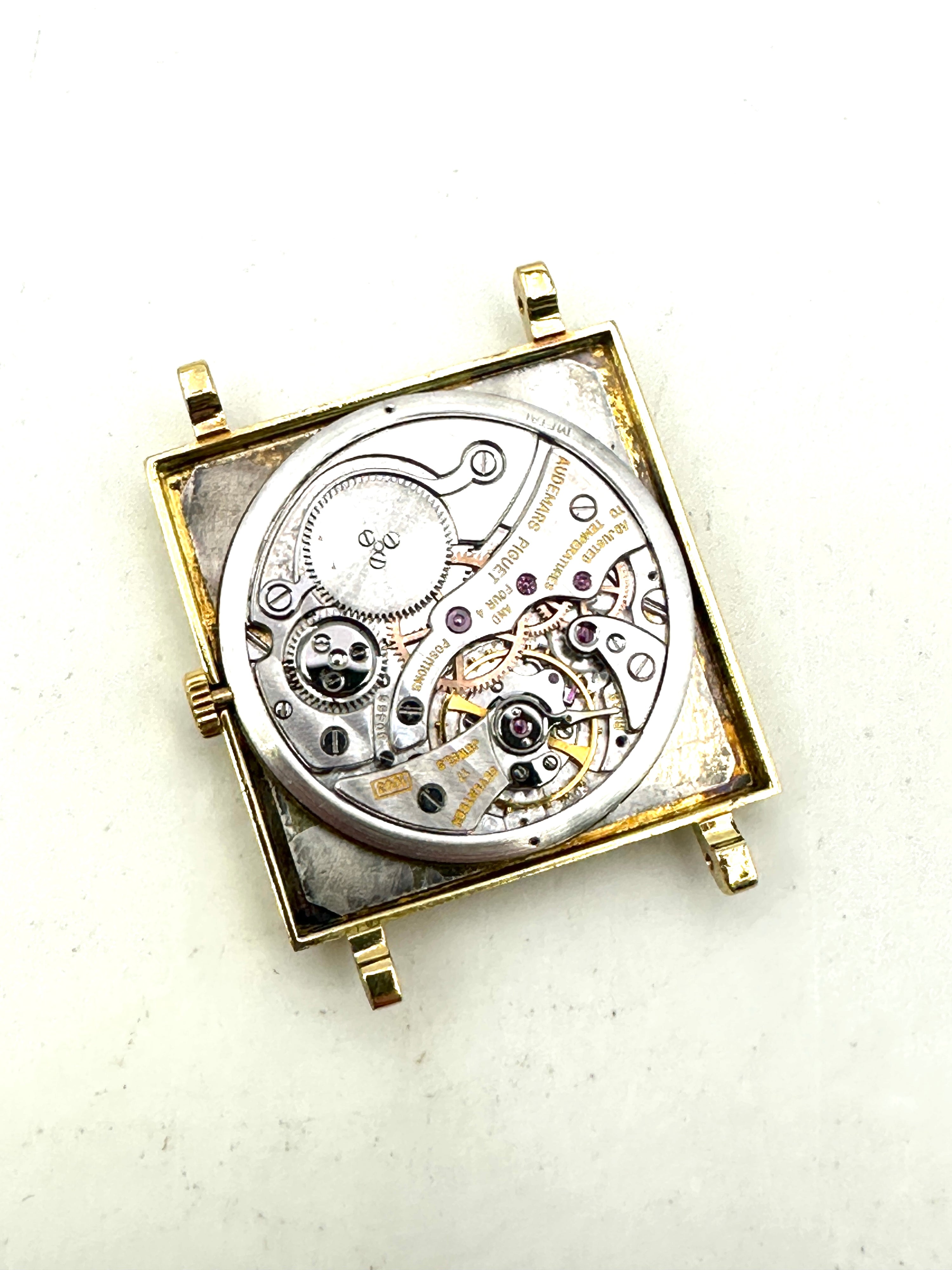 Audemars Piguet - Vintage - Oro 18K - Carica Manuale - Quadrato 25 mm