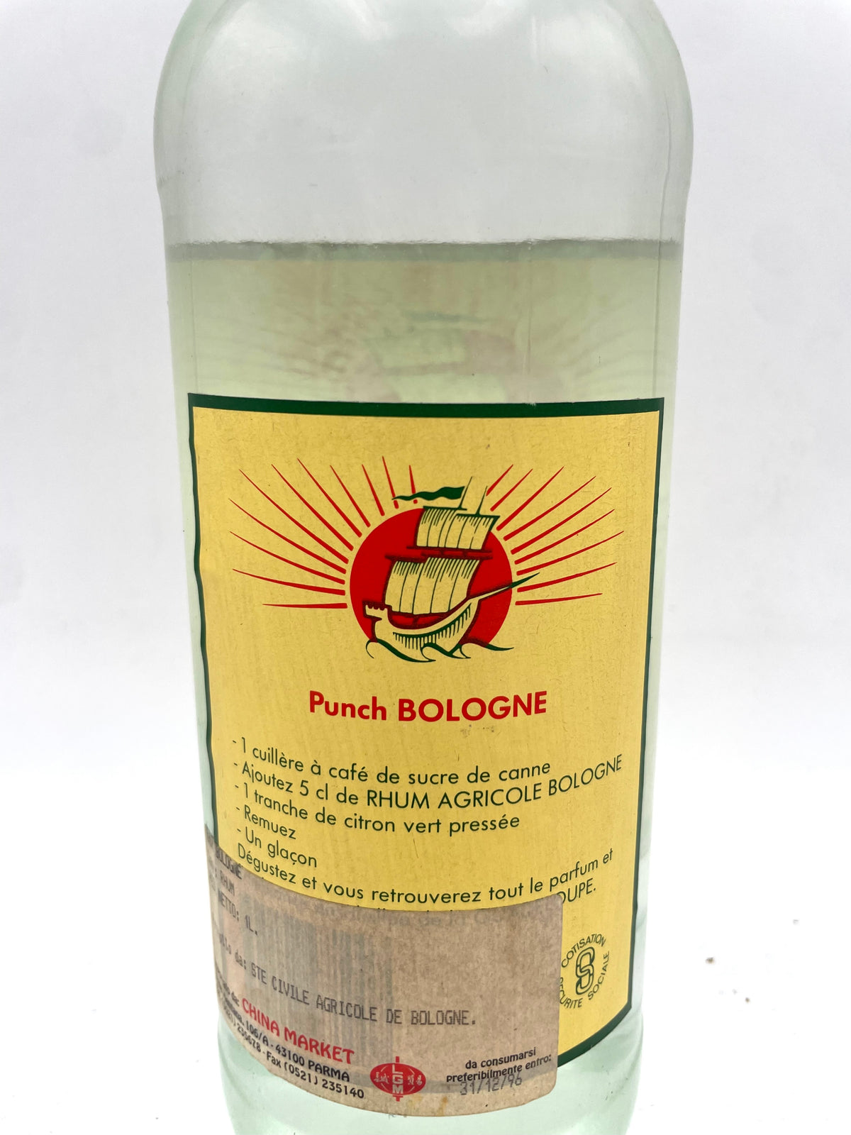 Bologne - Rhum Agricole De La Guadeloupe - 1980s