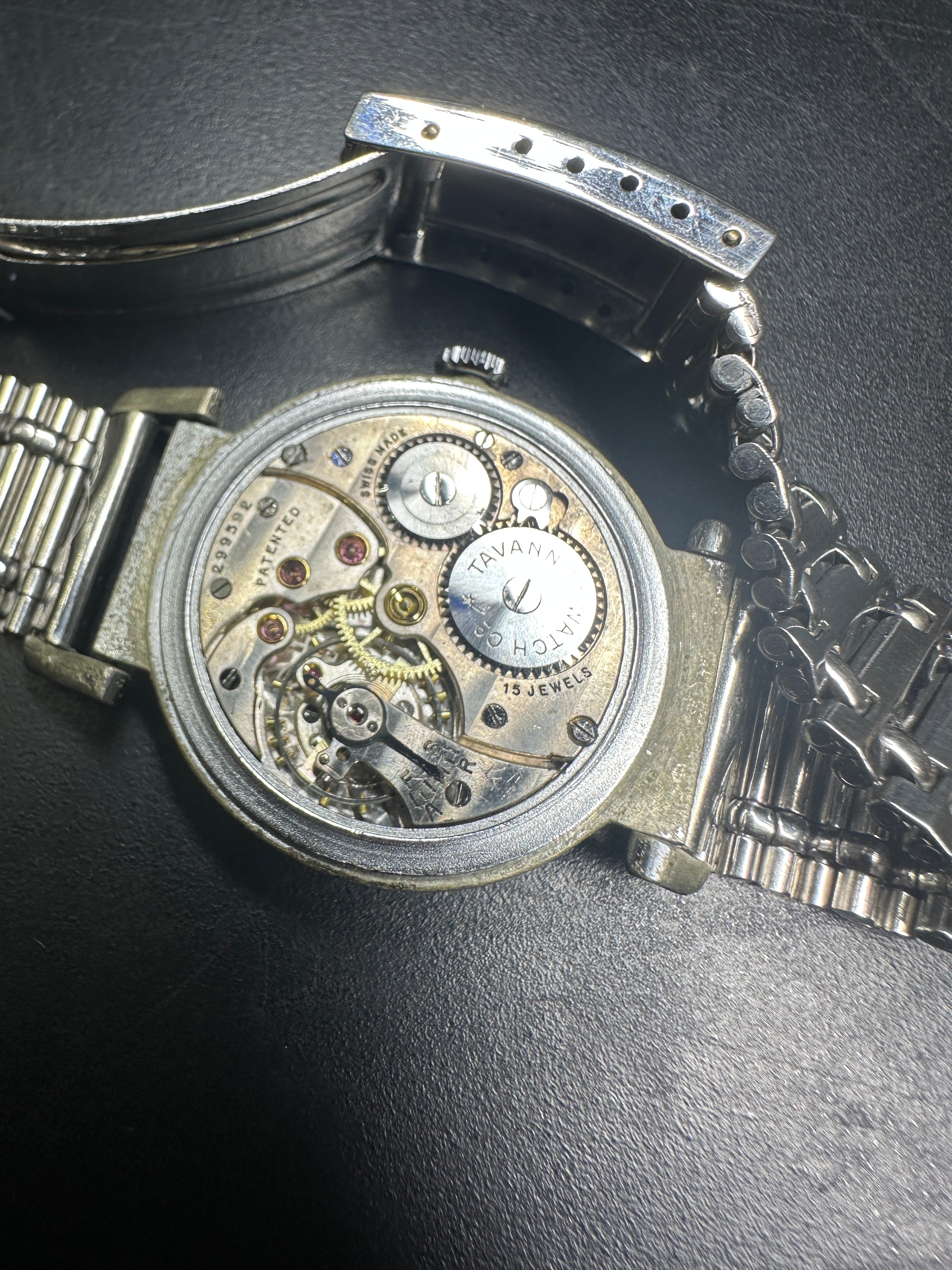 A Marchand La Chaux - De - Fonds - Chrono Landeron 248 - Steel Waterproof - NOS