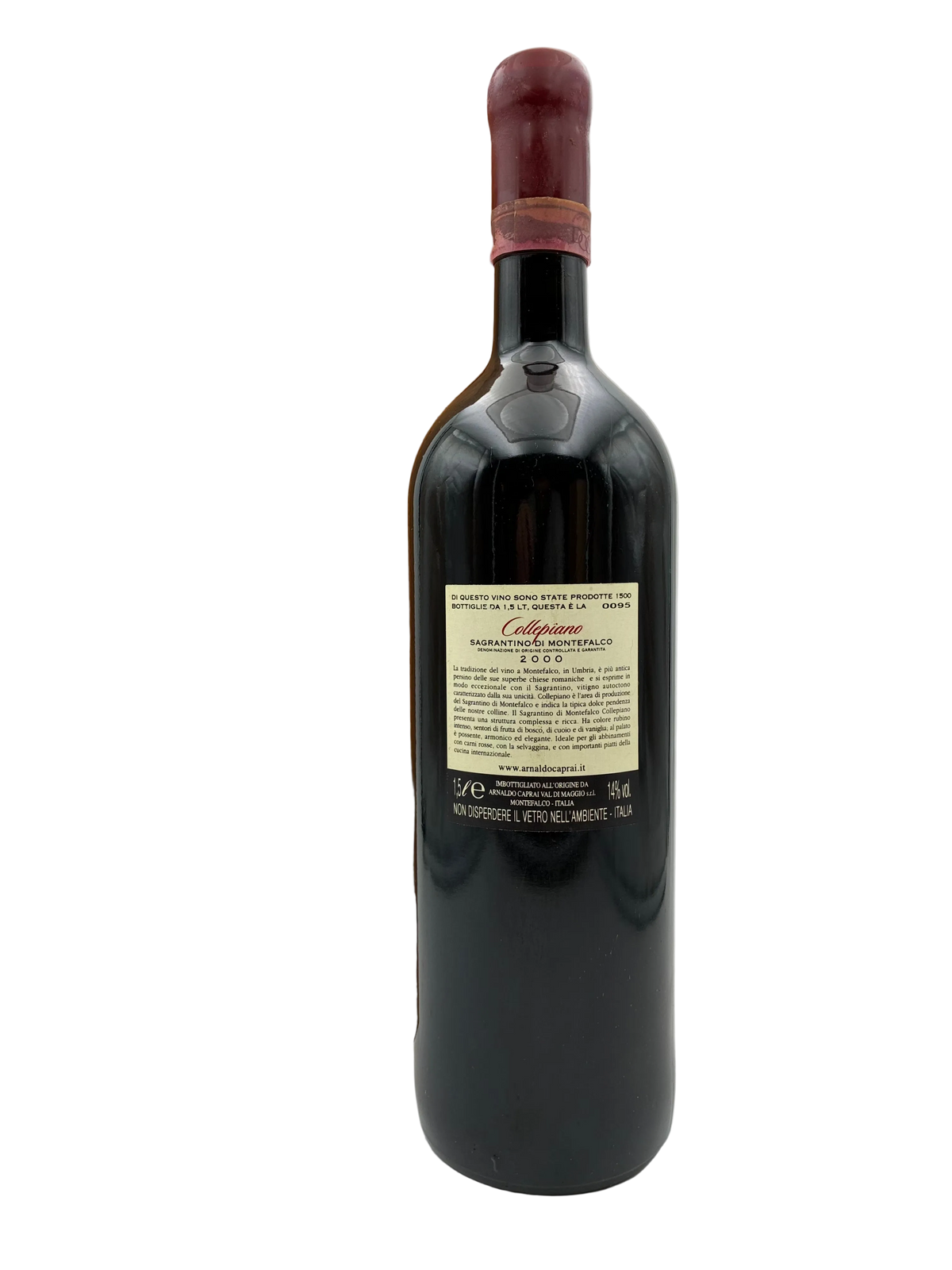 2000 - Arnaldo Caprai - Collepiano Sagrantino di Montefalco - Magnum