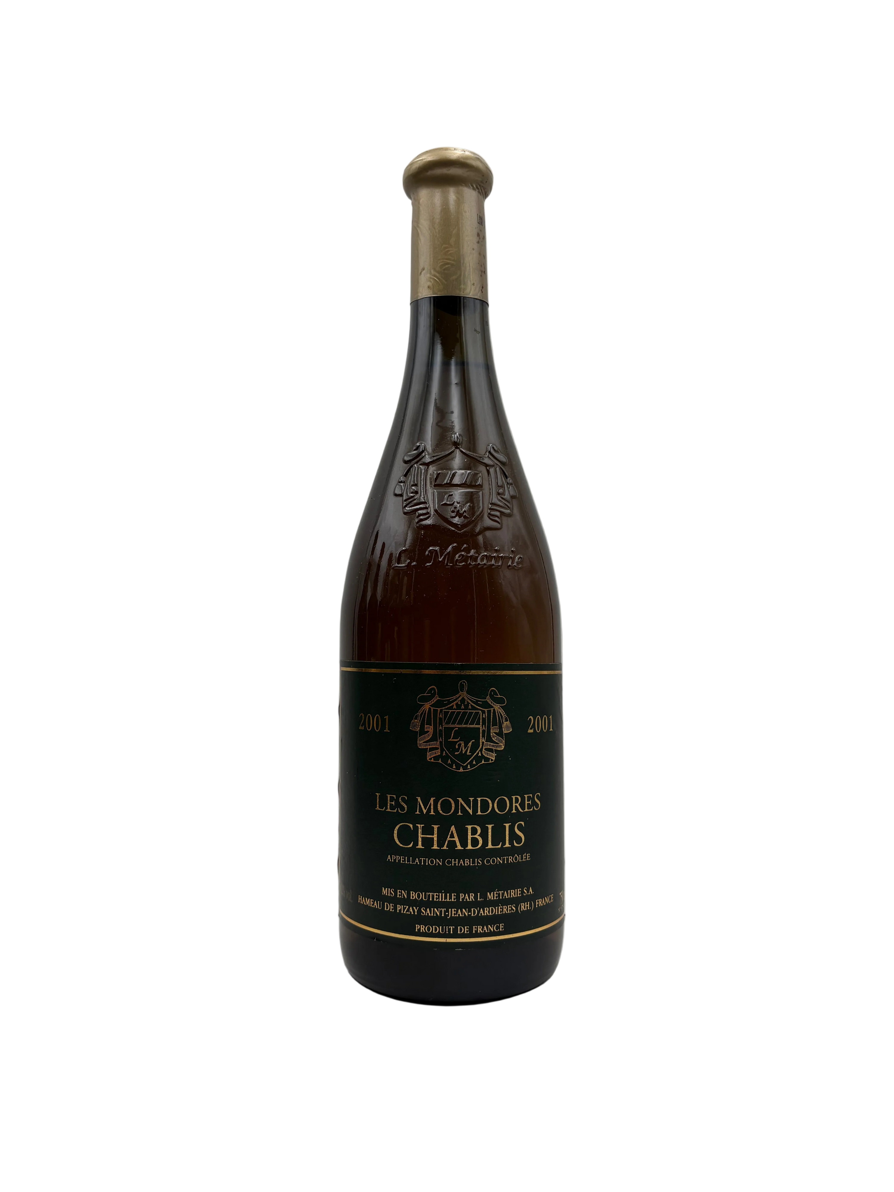 2001 - La Métairie - Les Mondores Chablis