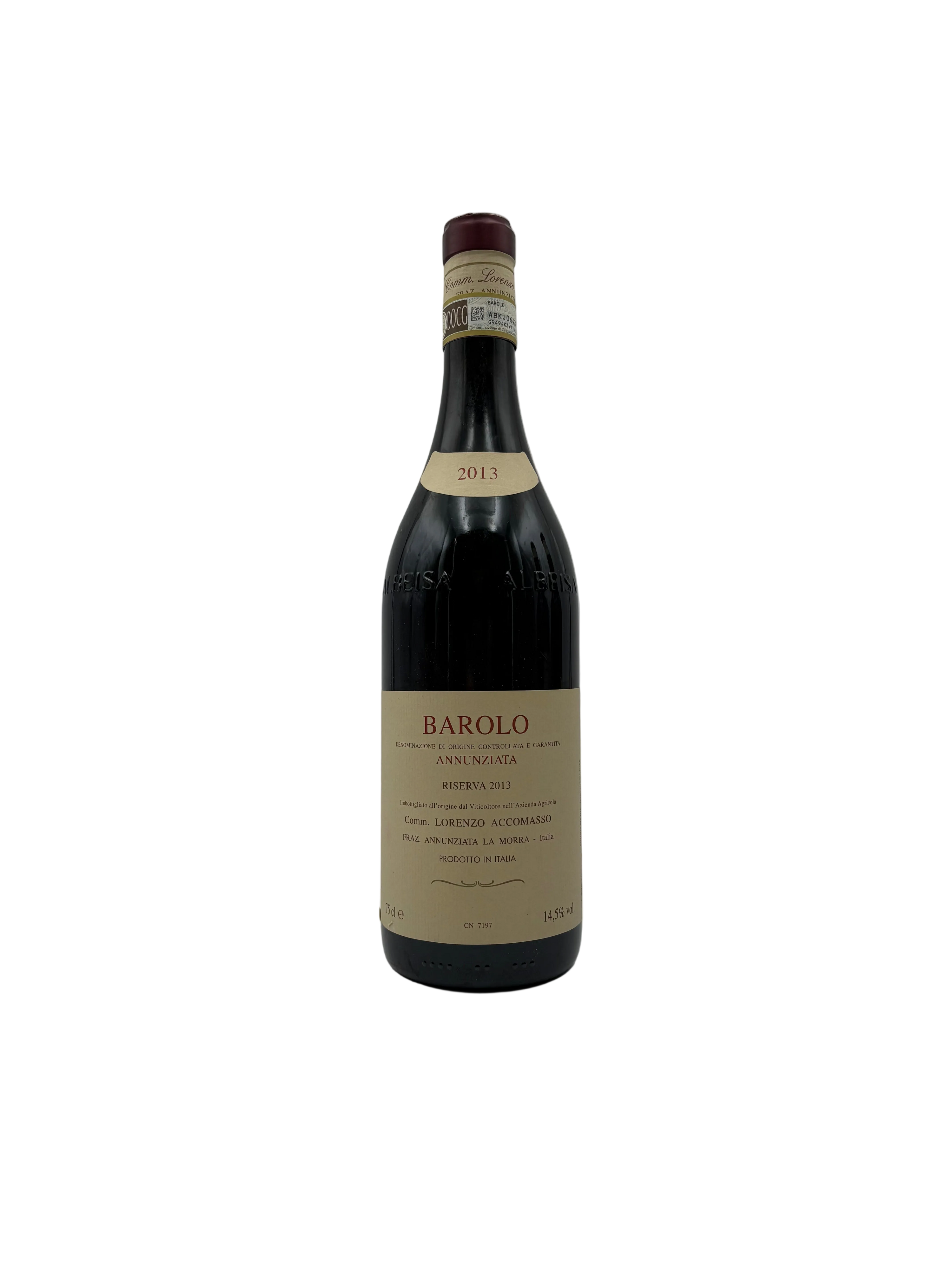2013 - Cav. Lorenzo Accomasso - Barolo Annunziata Riserva