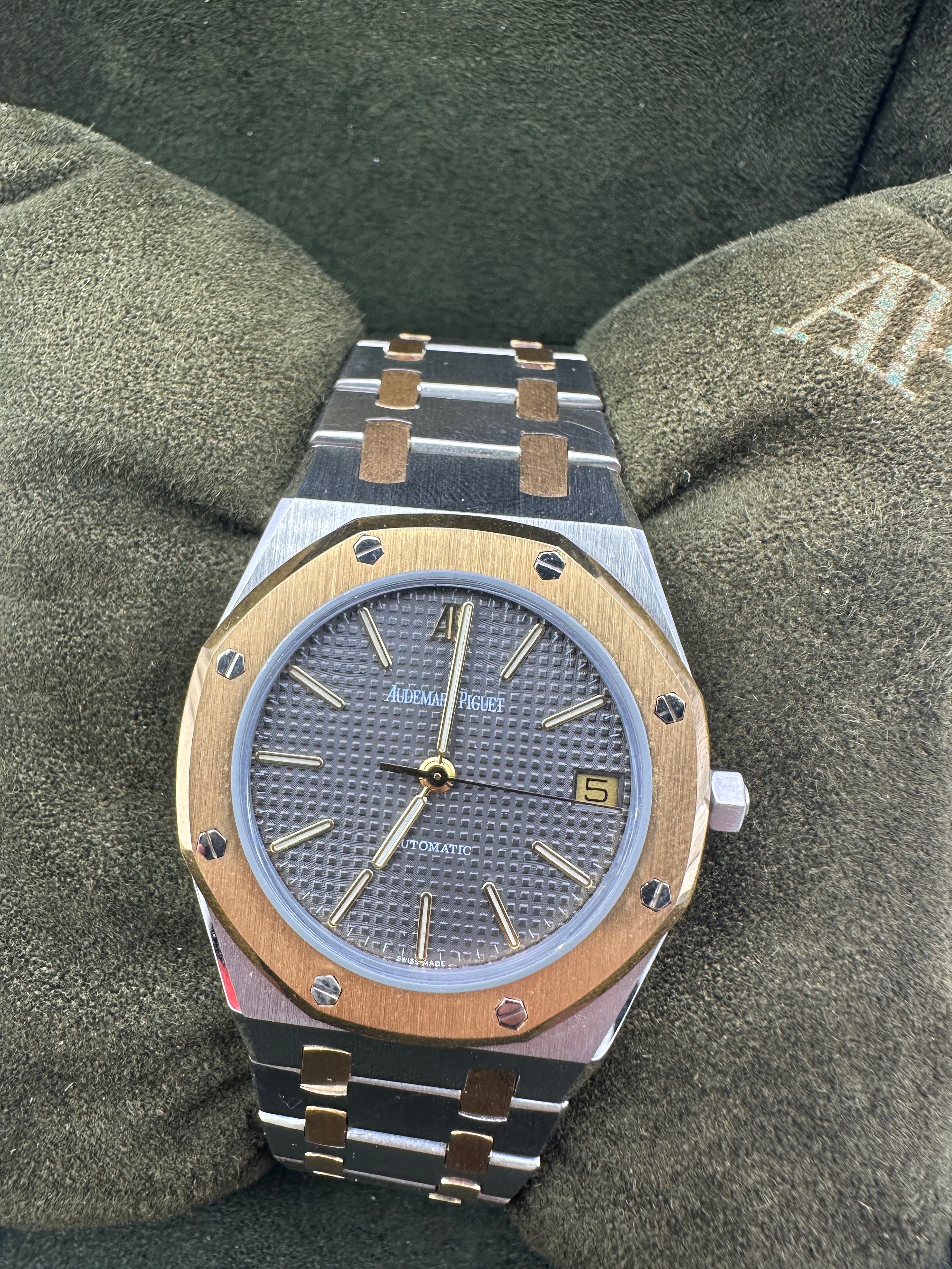 Audemars Piguet - Royal OAK Acciaio/Oro - SA4100 - Fulle Set