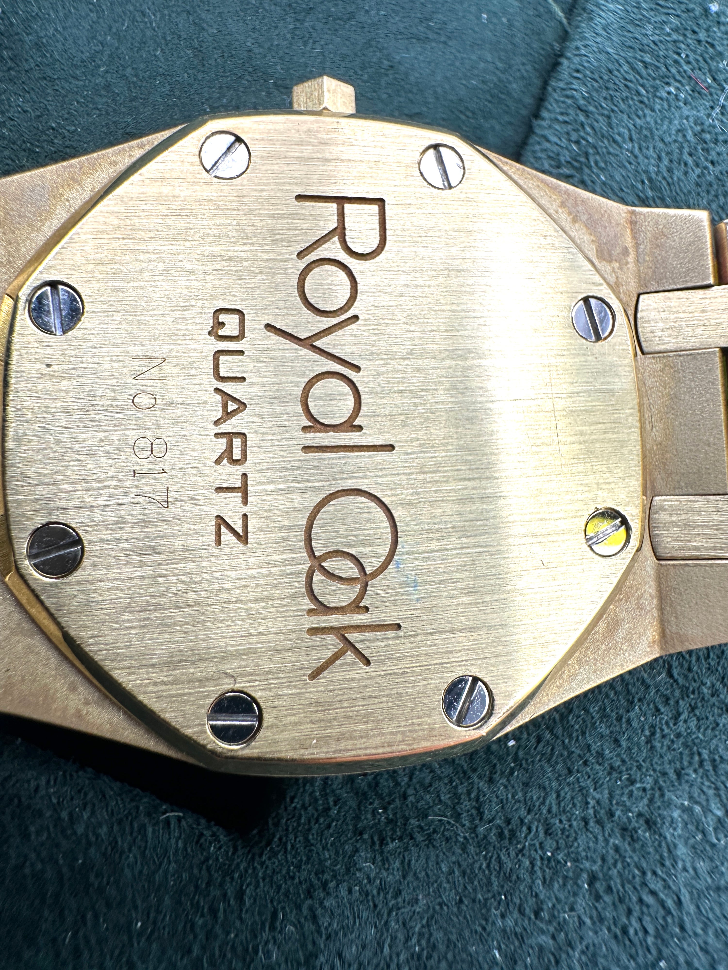 Audemars Piguet - Royal OAK Quartz 60088BA Oro 18K - Certificato AP 2023 - Full Set