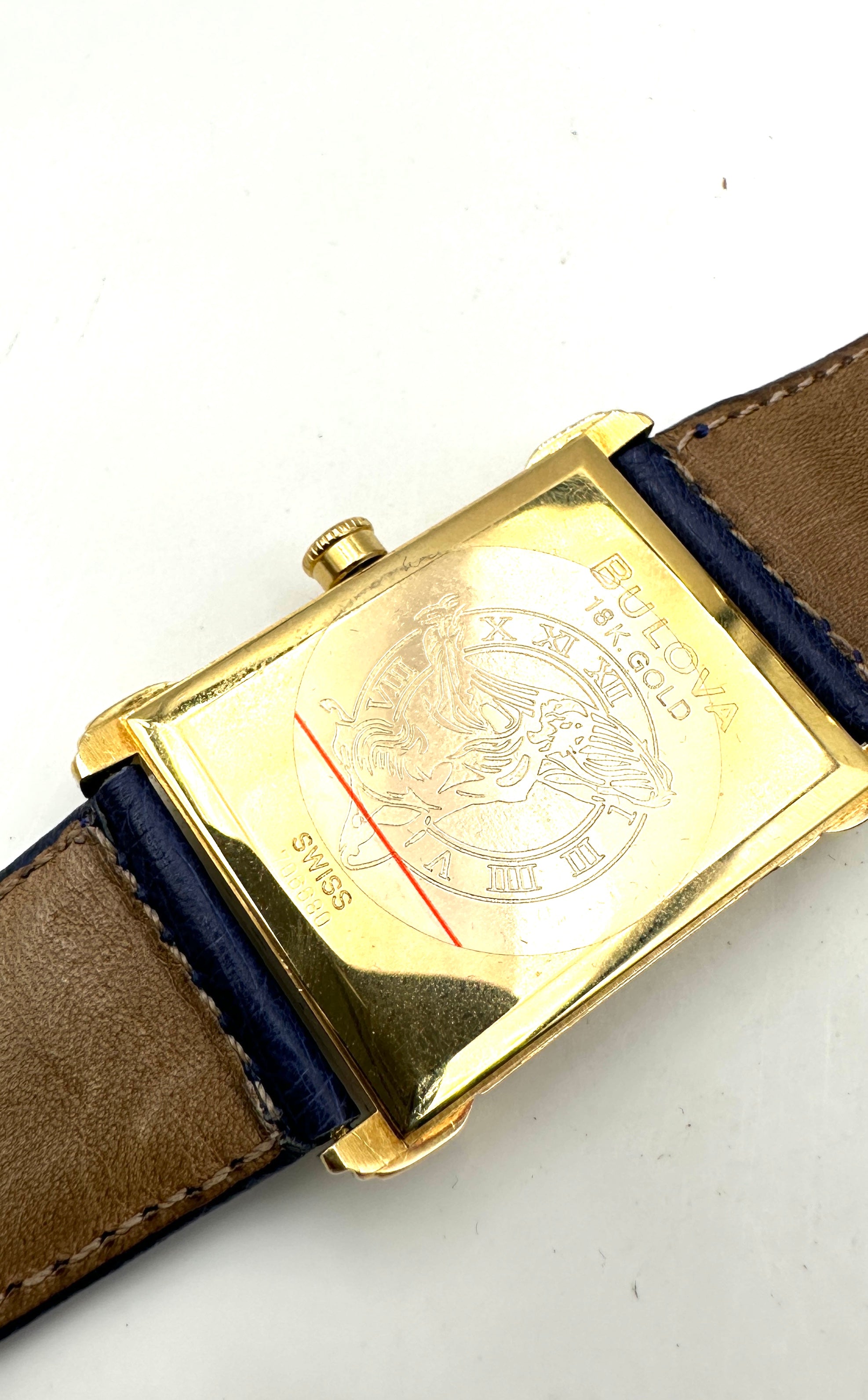 Bulova - Oro 18K - Calendario Completo Fasi Lunari - Swiss Made - Automatico