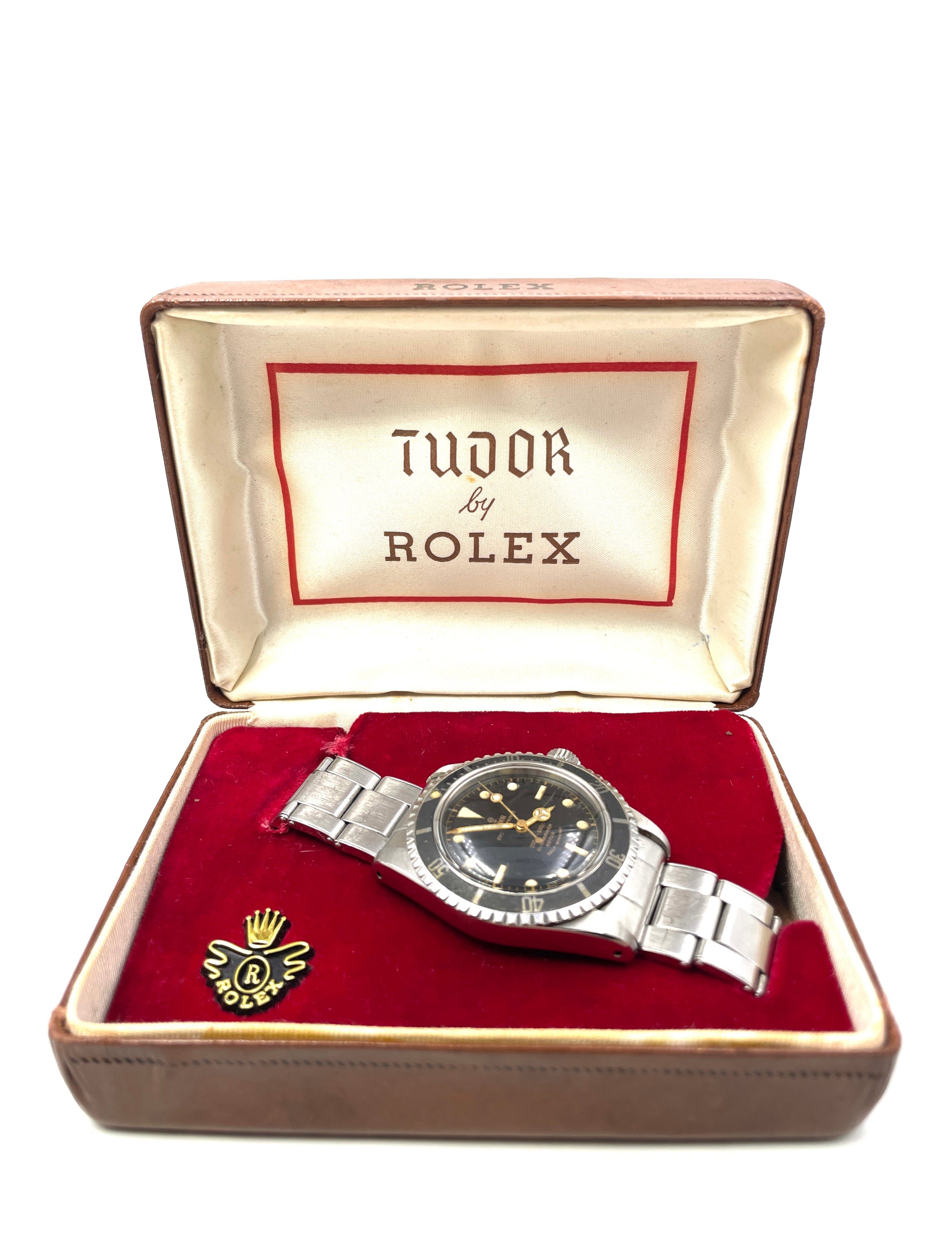 Tudor - Submarine 7928 By Rolex Case Bracciale - Vinage 200M - Box Originale