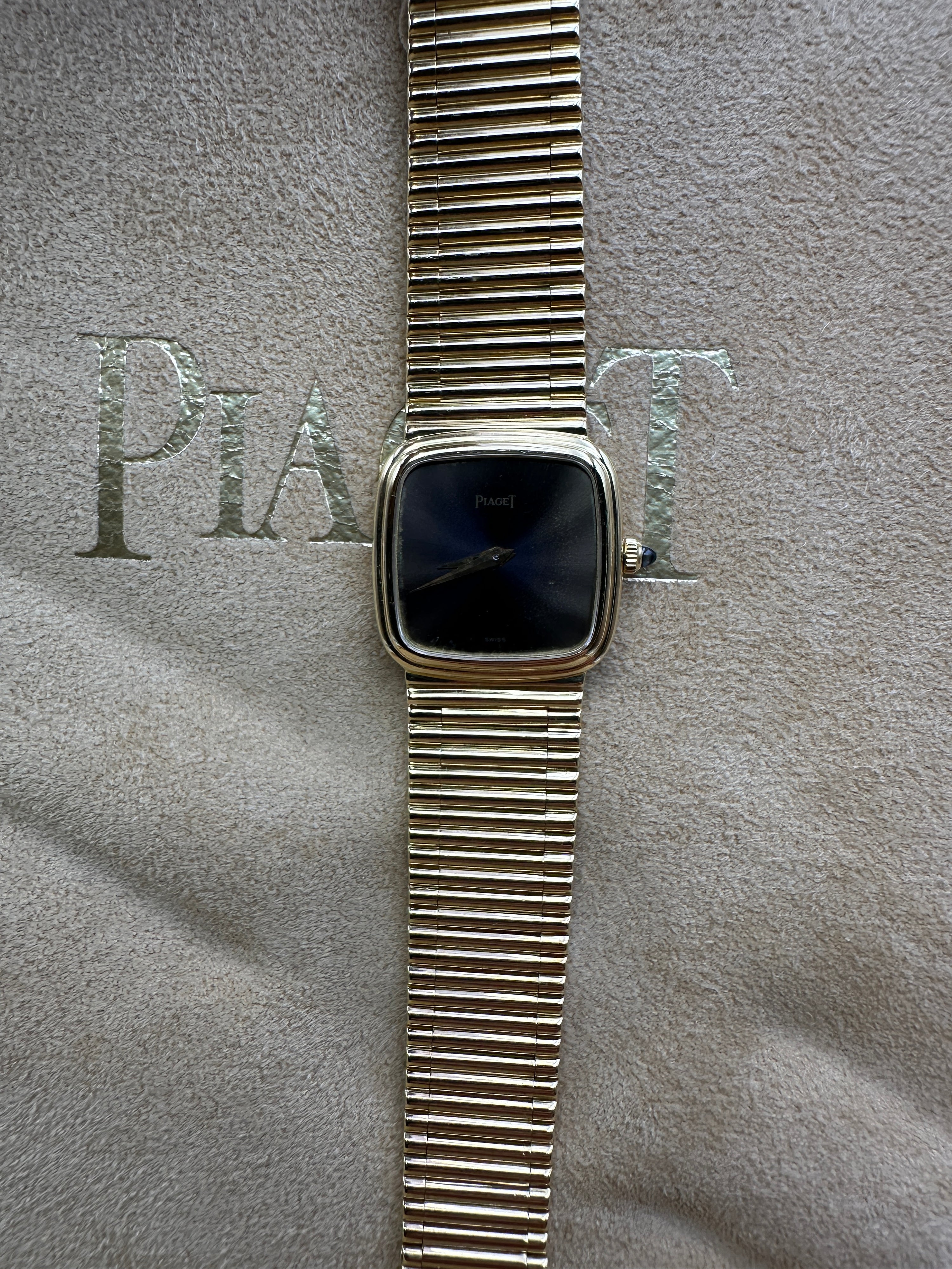 Piaget - Quarzo Oro 18K Bracciale Integrale - Ref. 9902G - Vintage