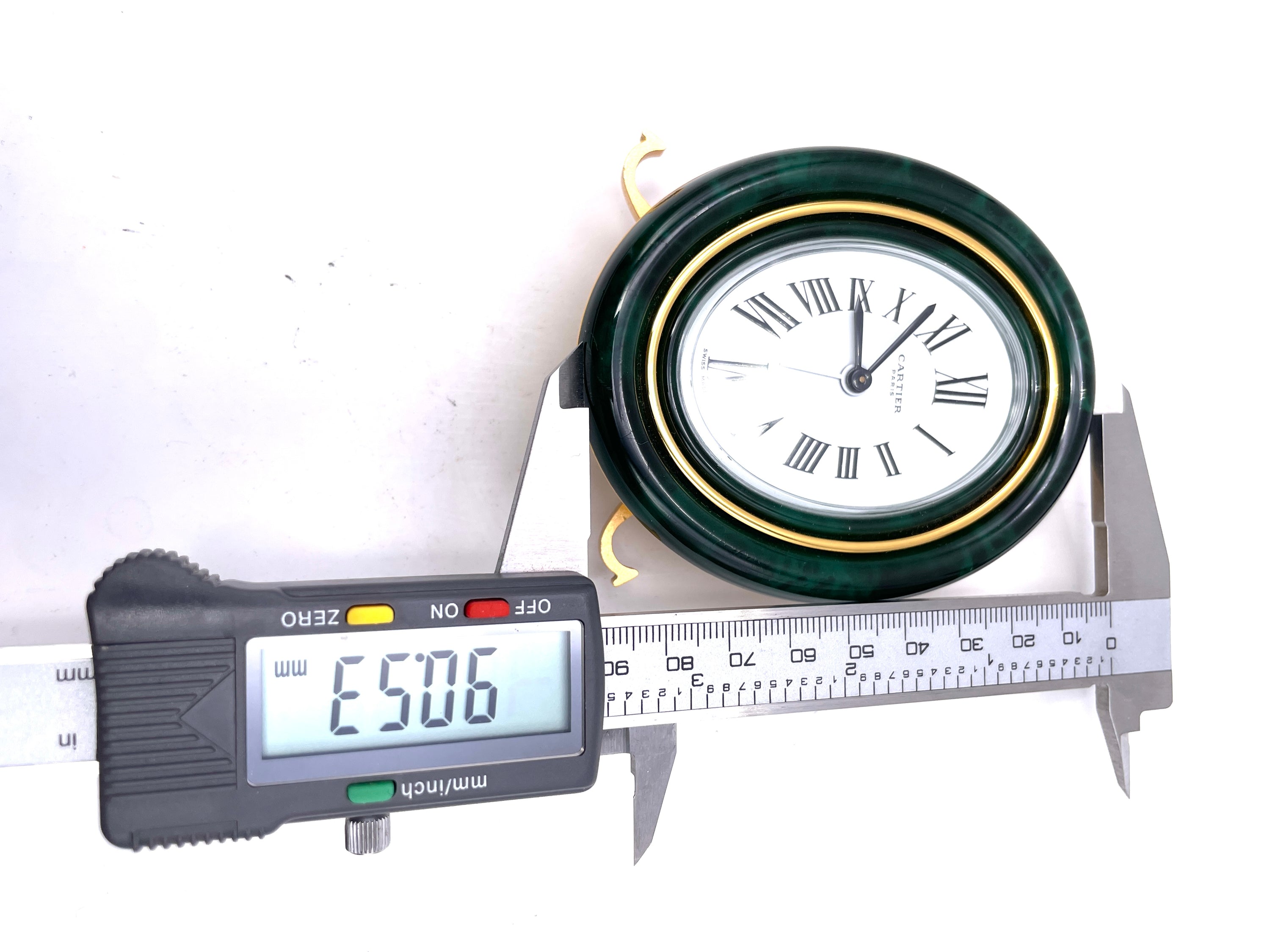 Cartier - Pendulette Ovale - Sveglia Meccanica