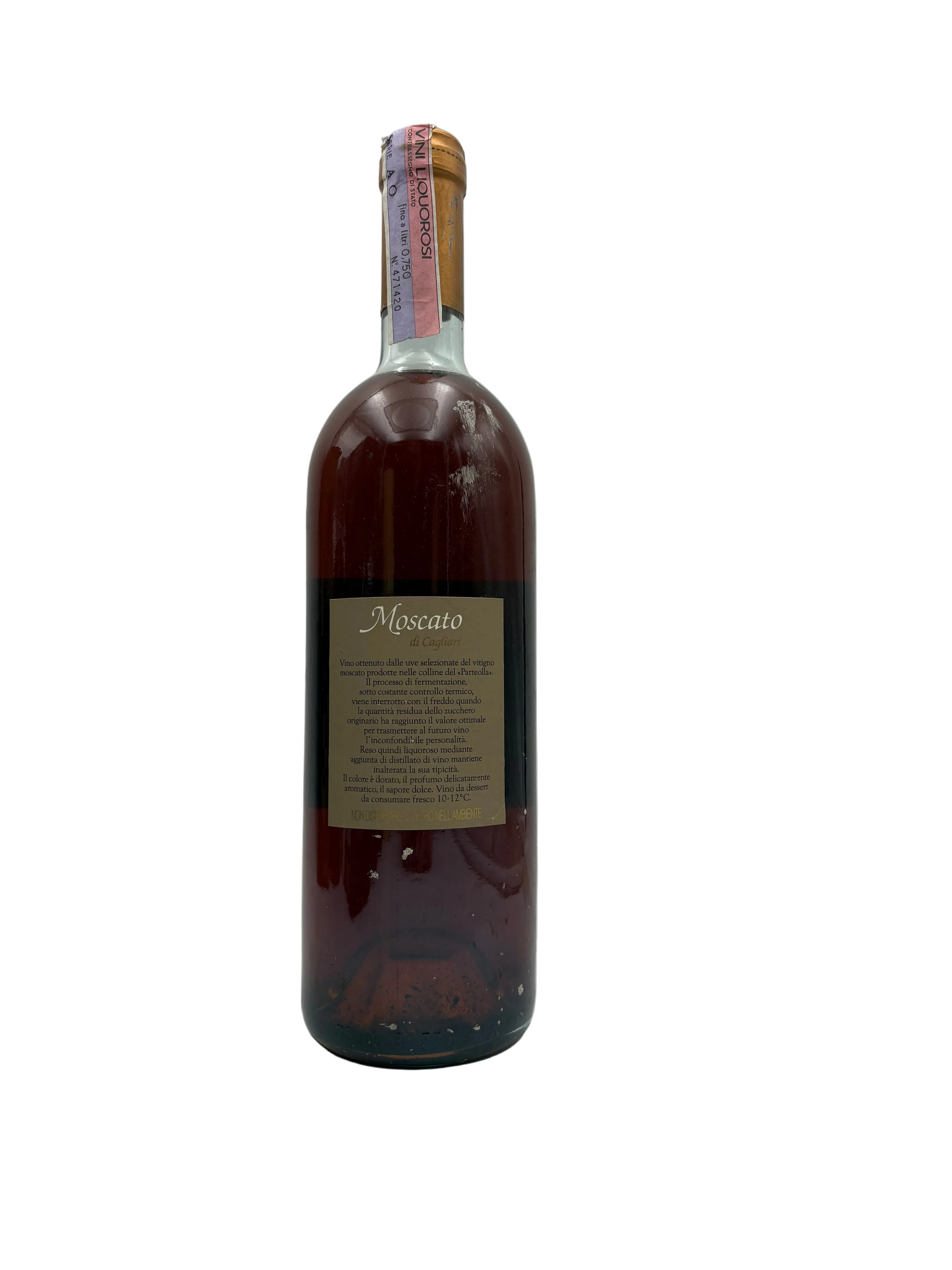 1990 - Vini Liquorosi - Moscato di Cagliari