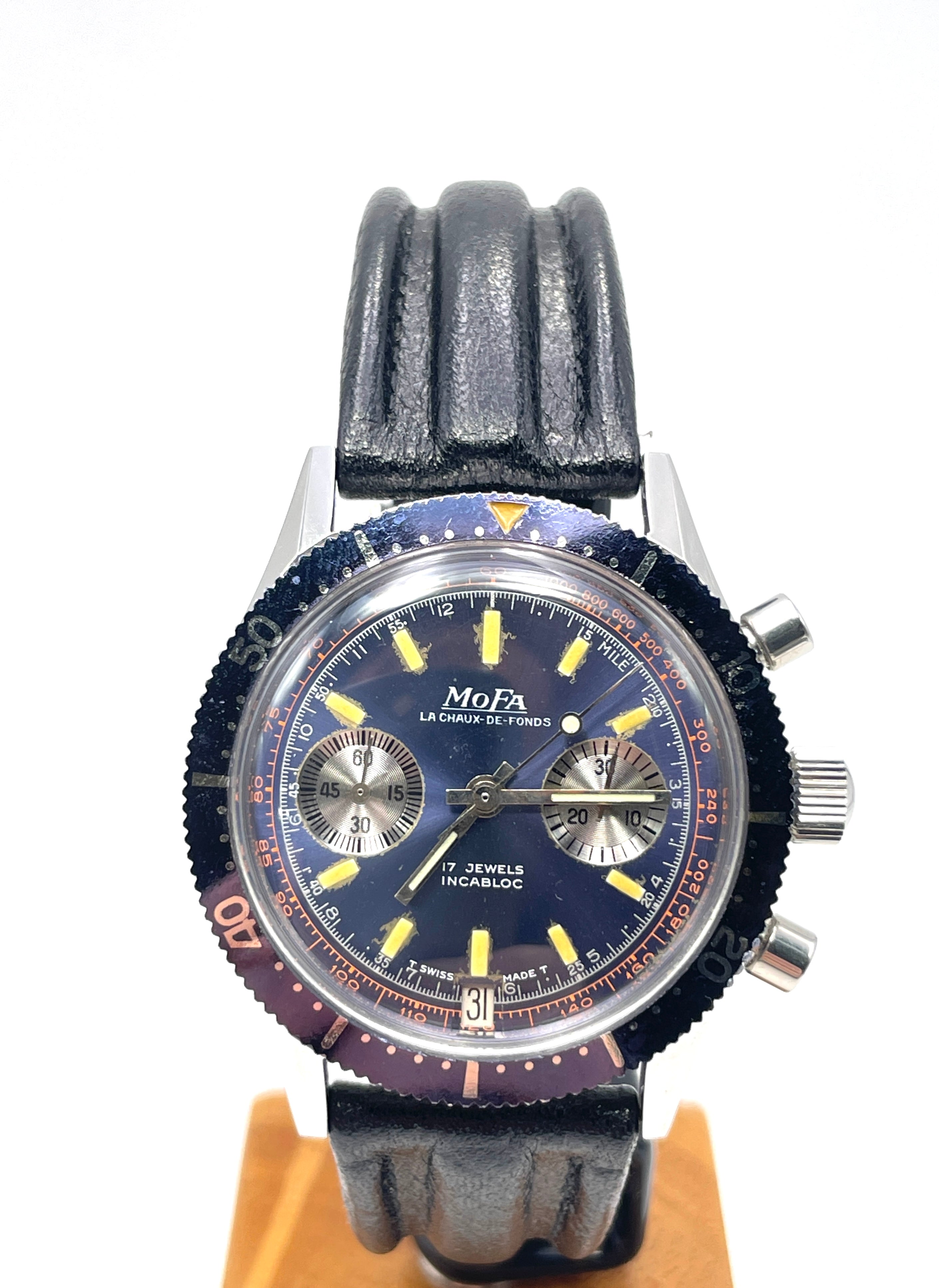MoFa - Chronograph - Incabloc Diver - 250/1 - Vintage Anni 1960s - 37mm