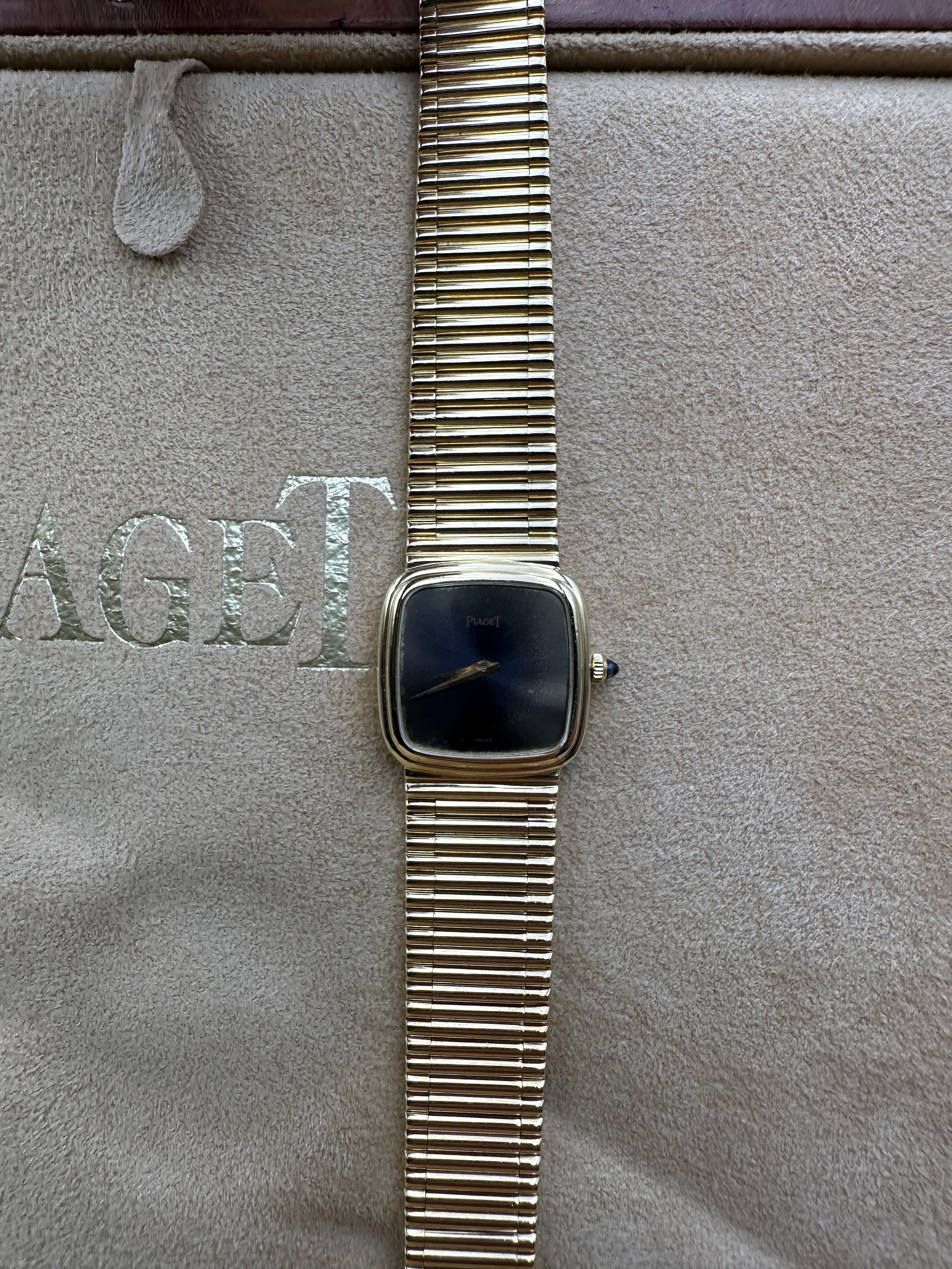 Piaget - Quarzo Oro 18K Bracciale Integrale - Ref. 9902G - Vintage