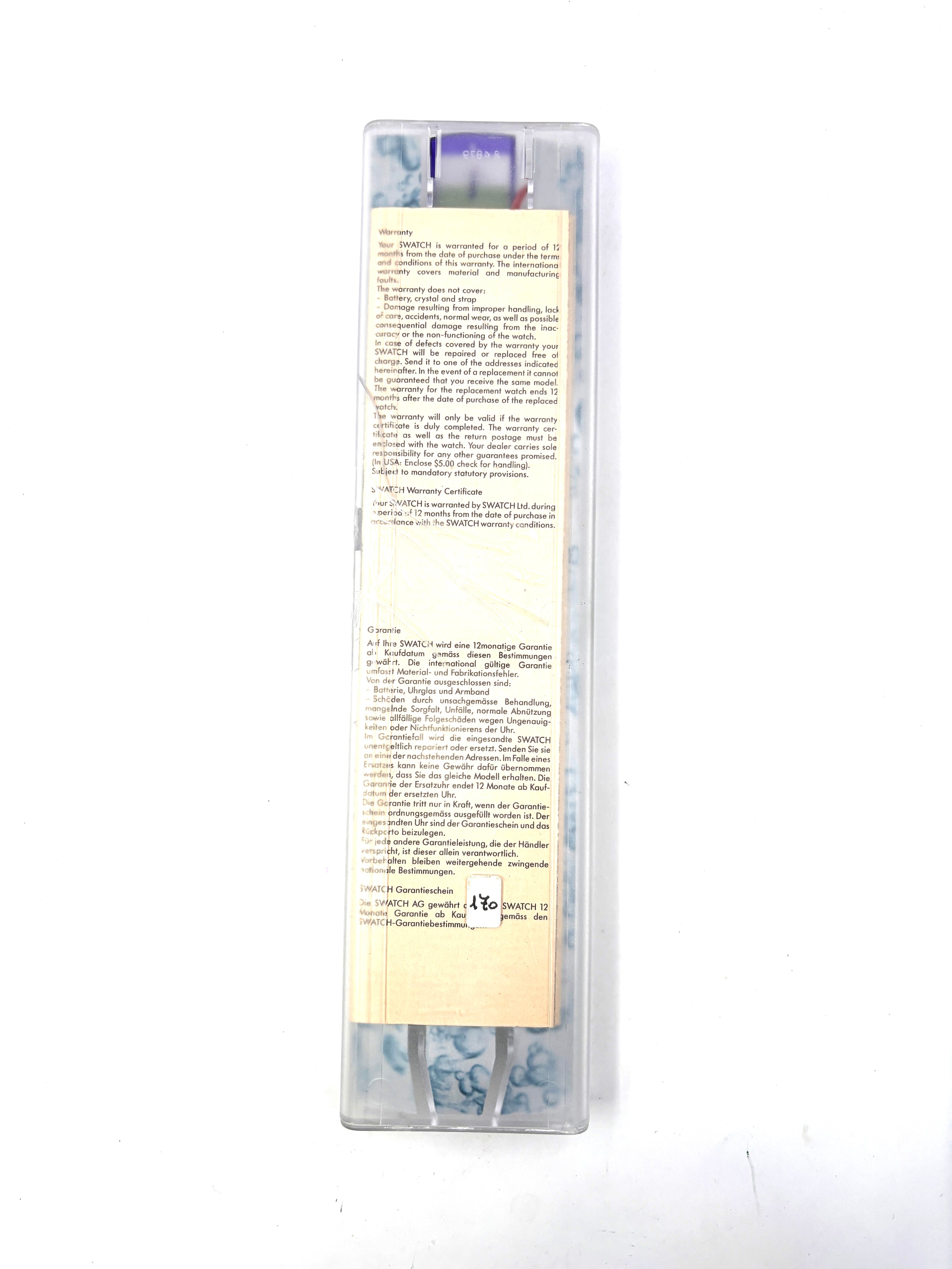 Swatch - Scuba 200 - Impermeabile 200mt - Vintage Anni '90s - Original NOS Swiss Made