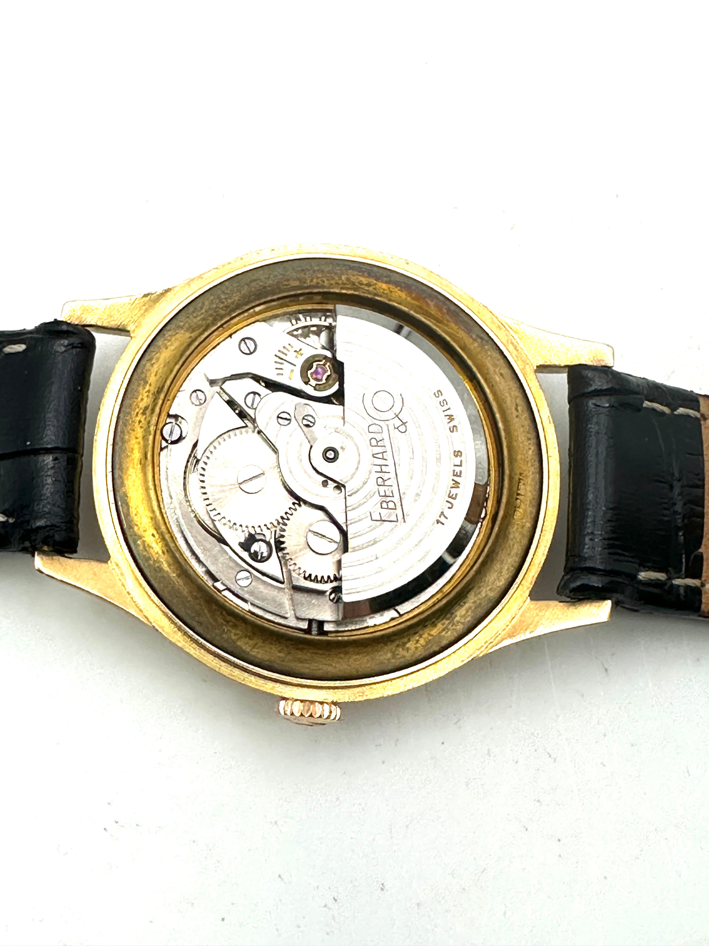 Eberhard & Co. - Automatico - Oro 18K - Vintage Uomo - 36 mm