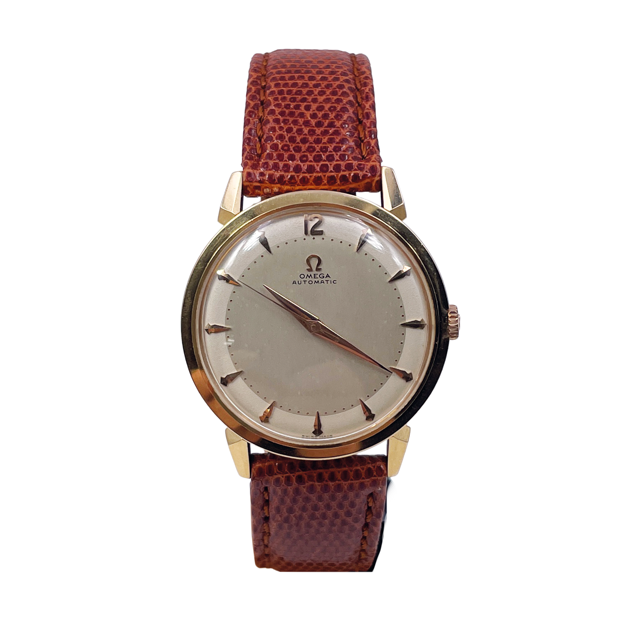 Omega - Automatico Oro 18K - Cal.354 Ref.2710 - Completo di Scatola e di Garanzia - Vintage