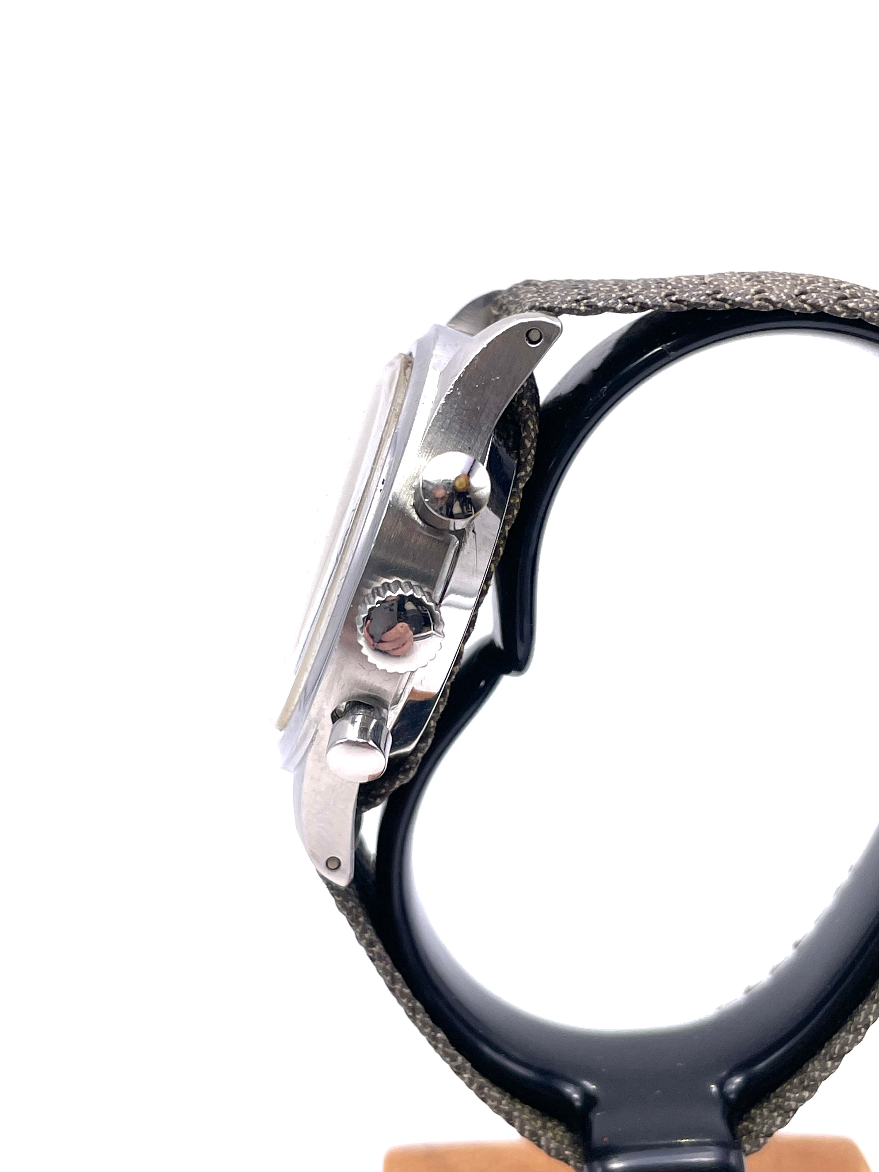 Zais Watch - Cronografo Venus 150 - Originale Anni '40s - Acciaio Plexi - 34mm