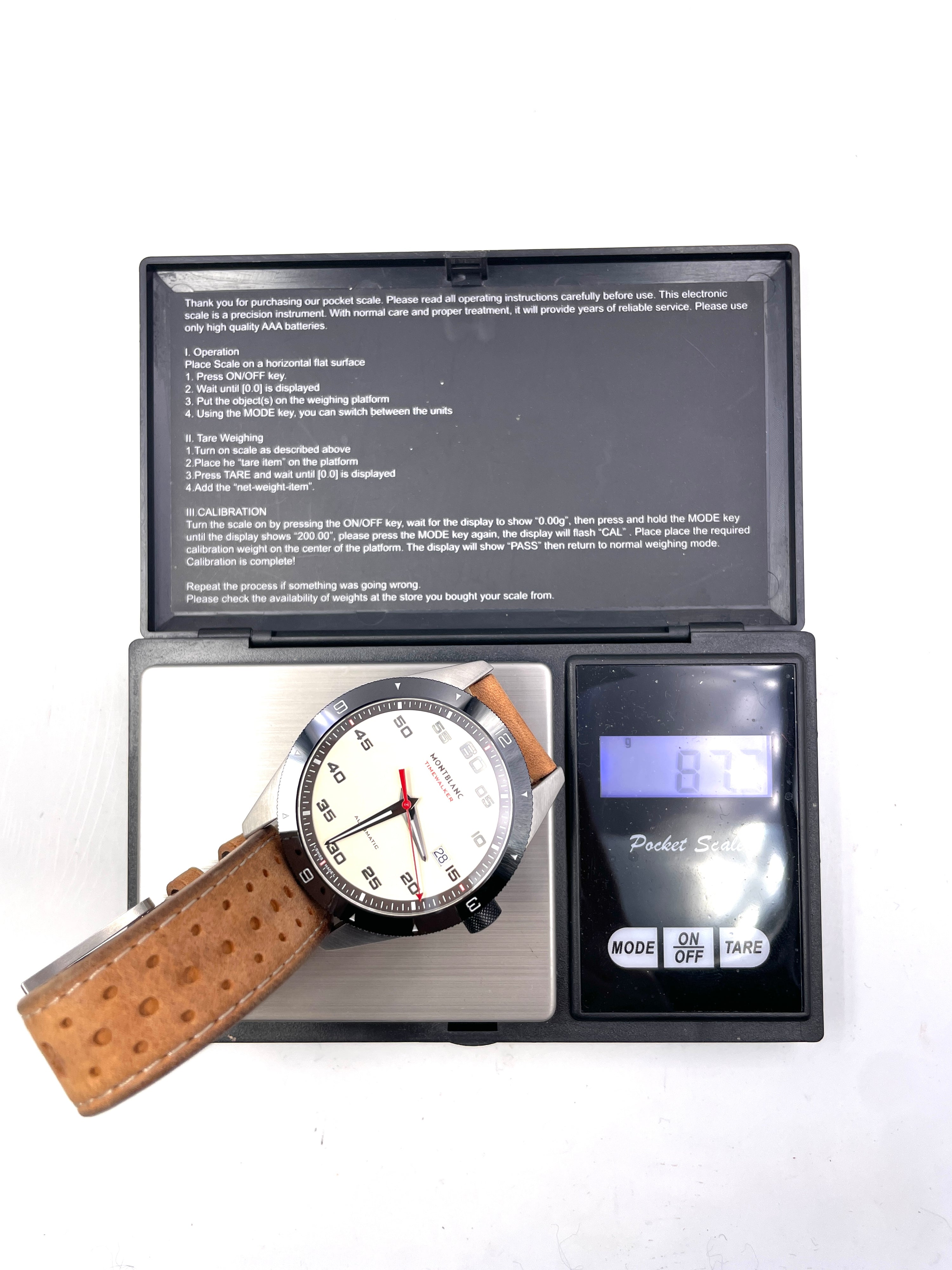 Mont Blanc - Timewalker Automatic - Ref.116964 - Acciaio 42mm - Full Set 2017