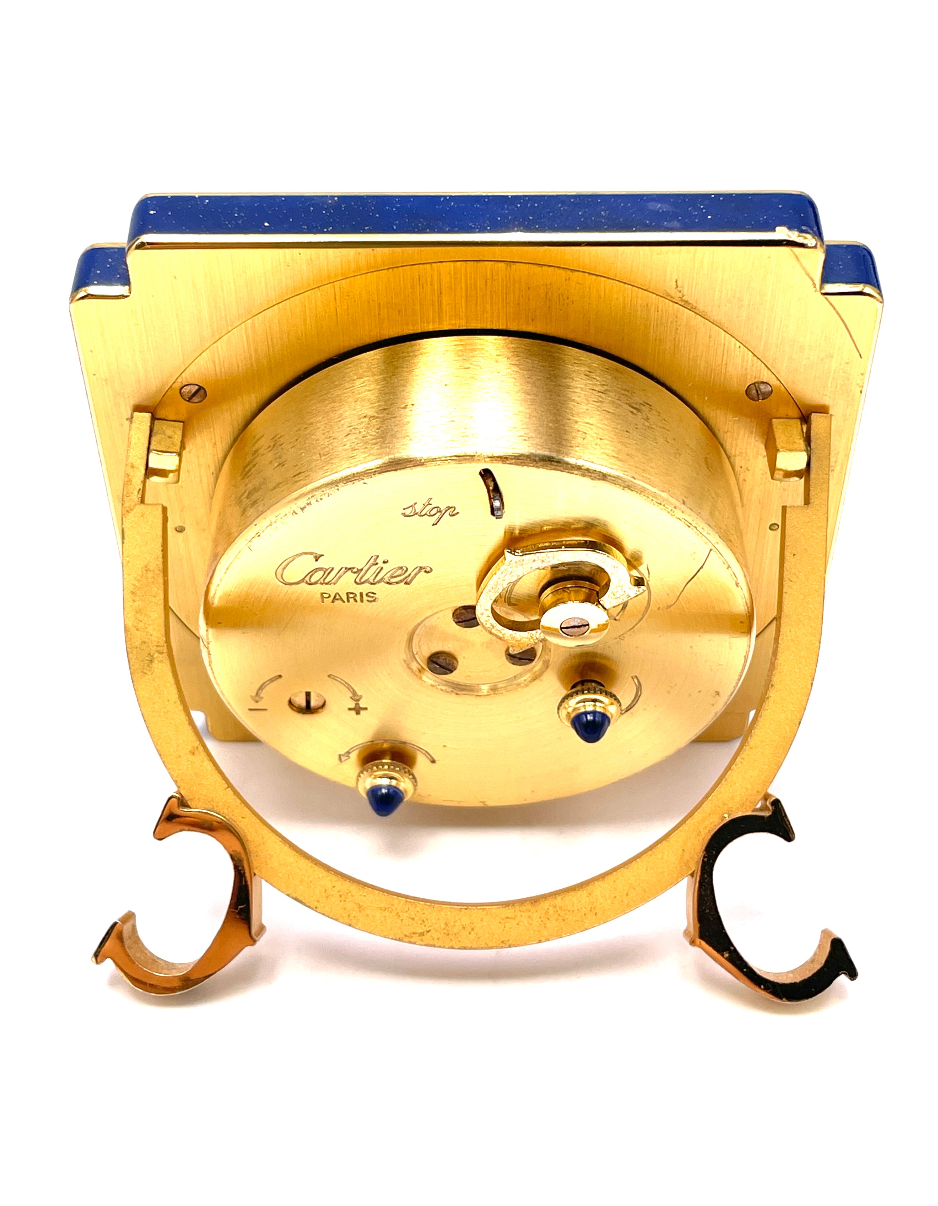 Cartier - Pendulette Squadrato - Sveglia Meccanica