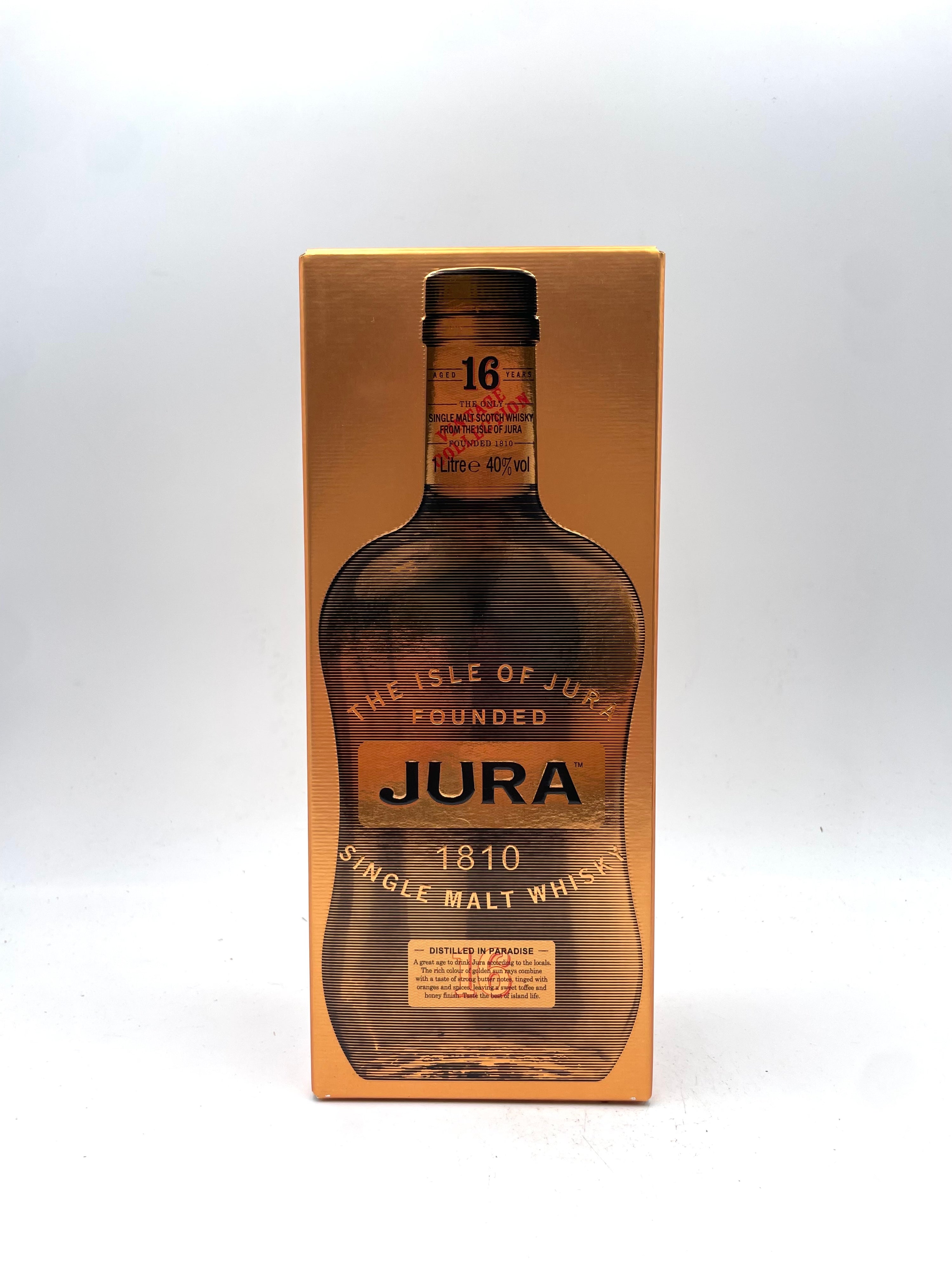 Isle Of Jura - 16 YO Single Malt Scotch Whisky - Vintage Collection - 00s