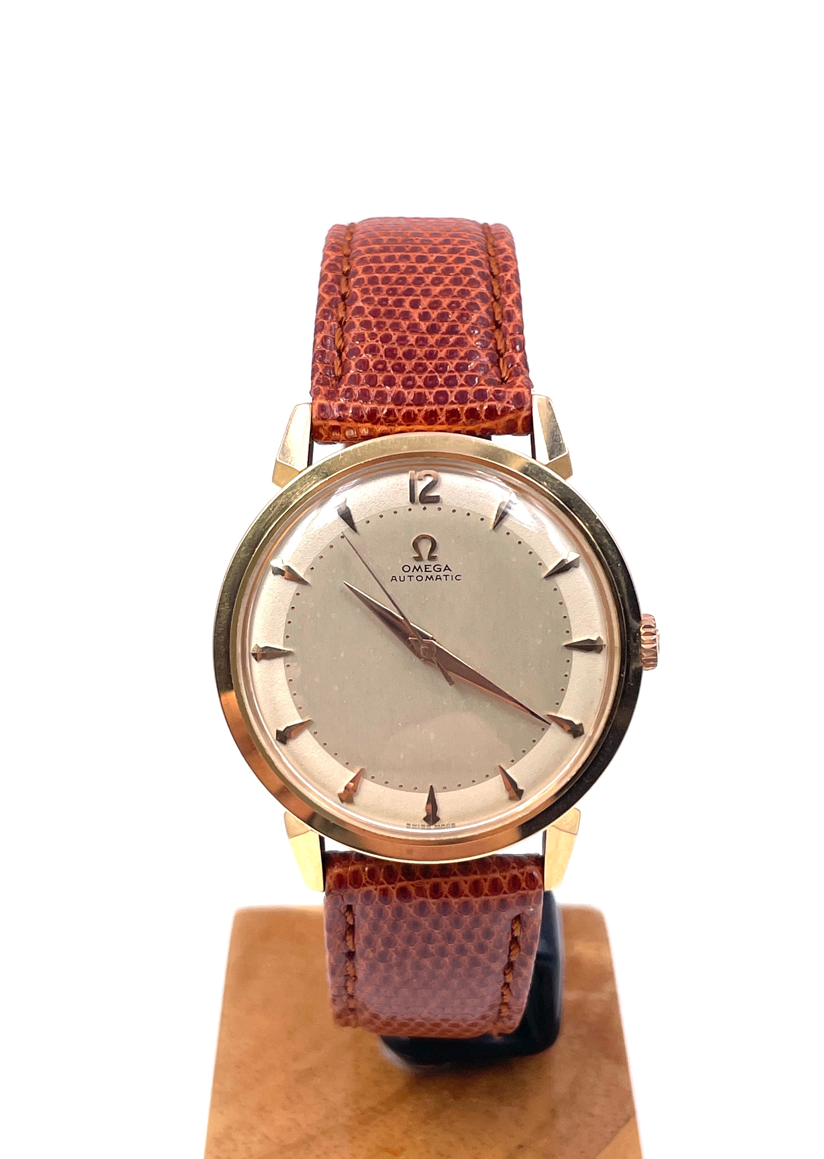 Omega - Automatico Oro 18K - Cal.354 Ref.2710 - Completo di Scatola e di Garanzia - Vintage